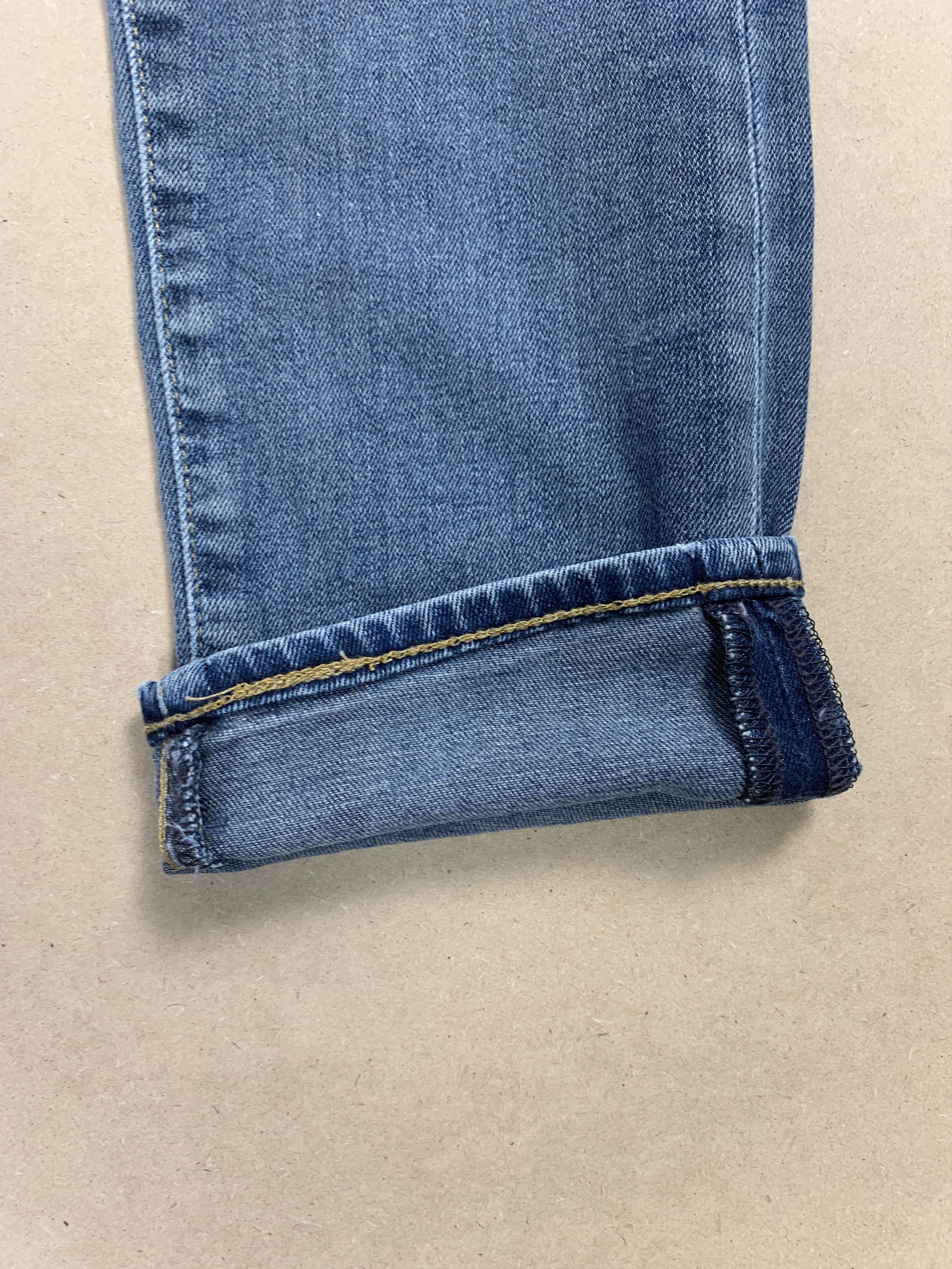 Levi's × Vintage Vintage LEVI'S 510 Straight Cut Faded Mid Wash Jeans Size US 30 / EU 46 - 4 Thumbnail