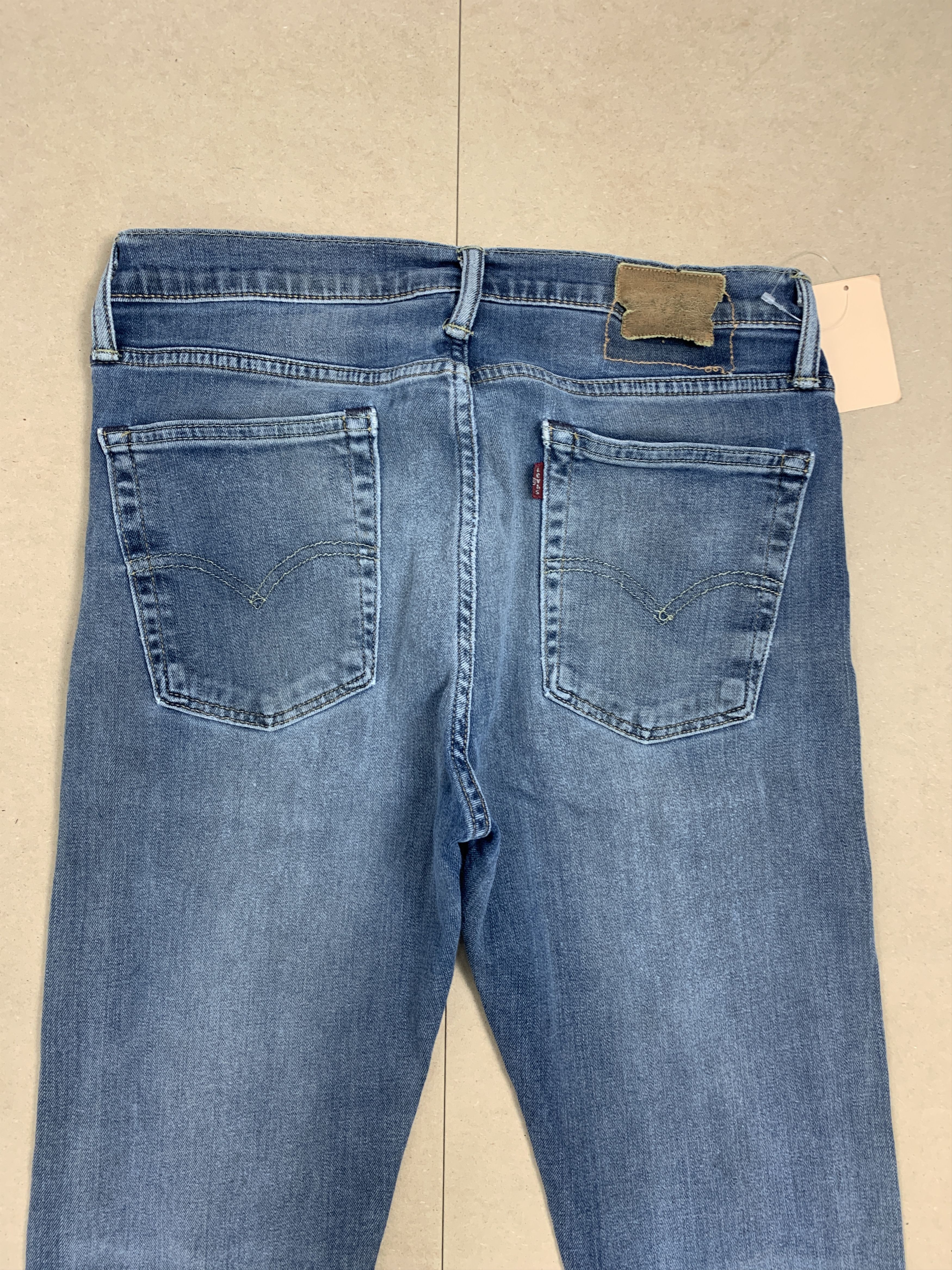 Levi's × Vintage Vintage LEVI'S 510 Straight Cut Faded Mid Wash Jeans Size US 30 / EU 46 - 6 Thumbnail