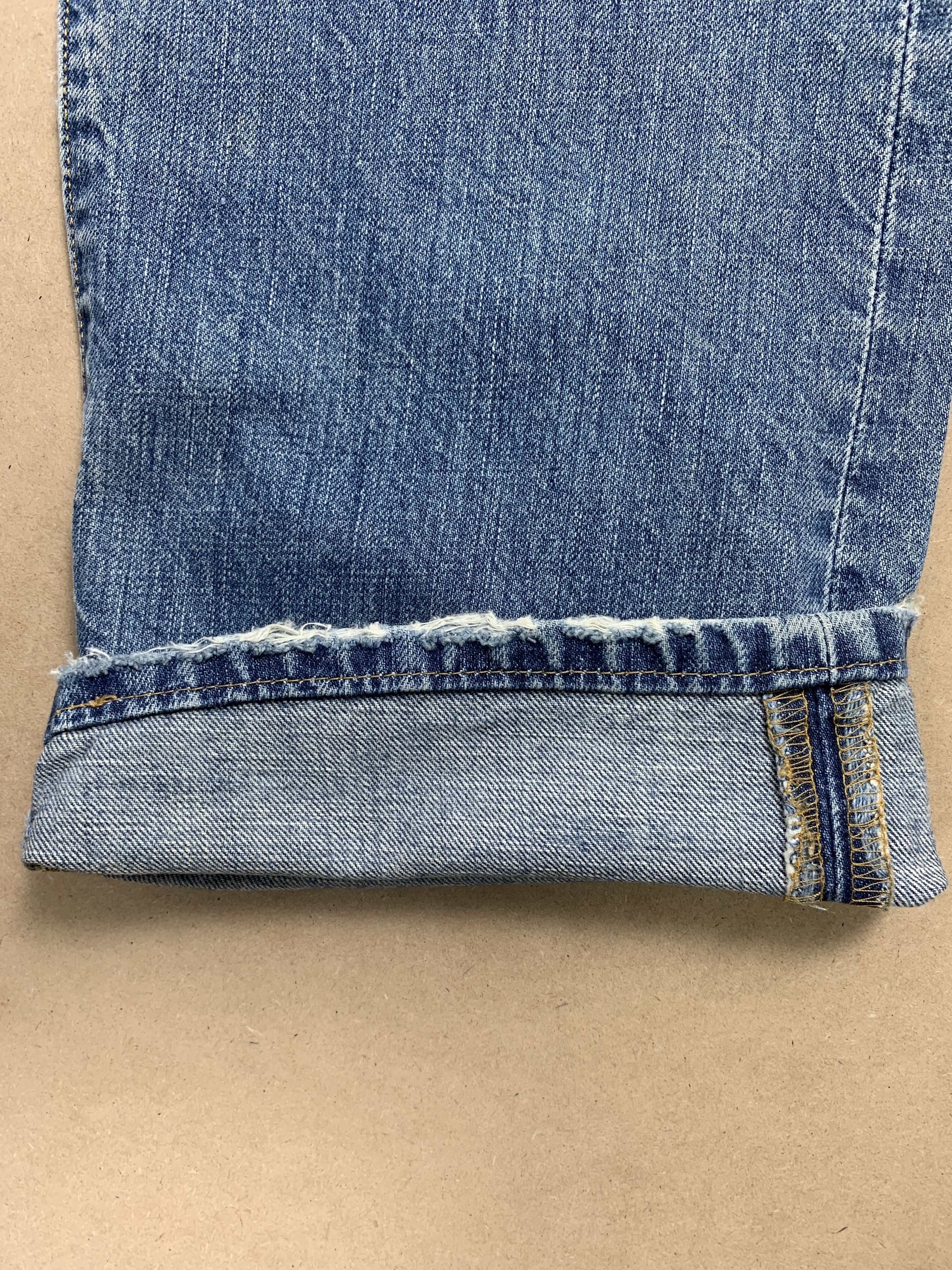Levi's Vintage 90s LEVI'S 501 Straight Cut Distressed Jeans P0180 Size US 32 / EU 48 - 8 Thumbnail