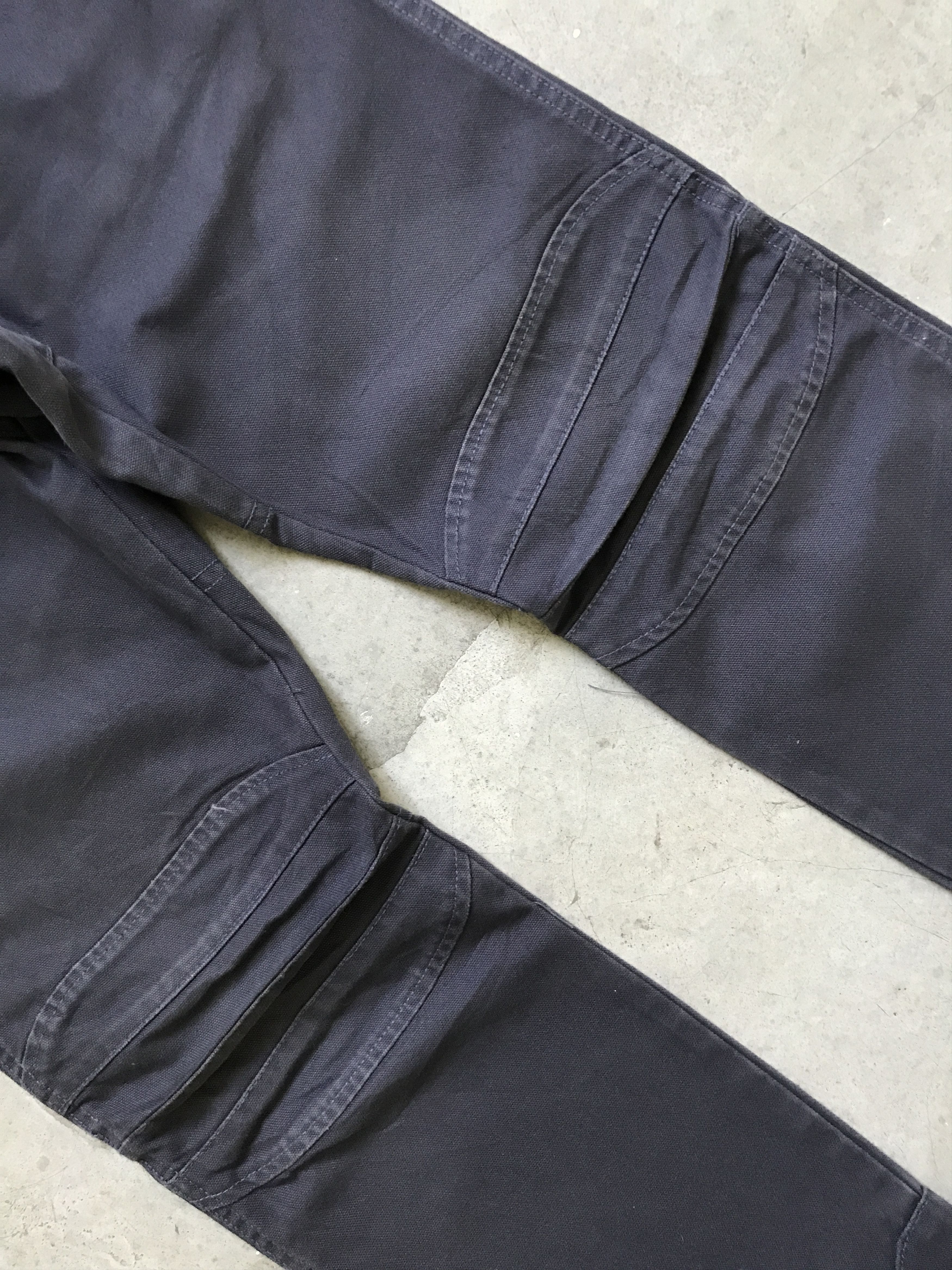 Japanese Brand P24 ORANGE HELMET Japan Light Duck Canvas Biker Pant Size US 27 - 5 Thumbnail