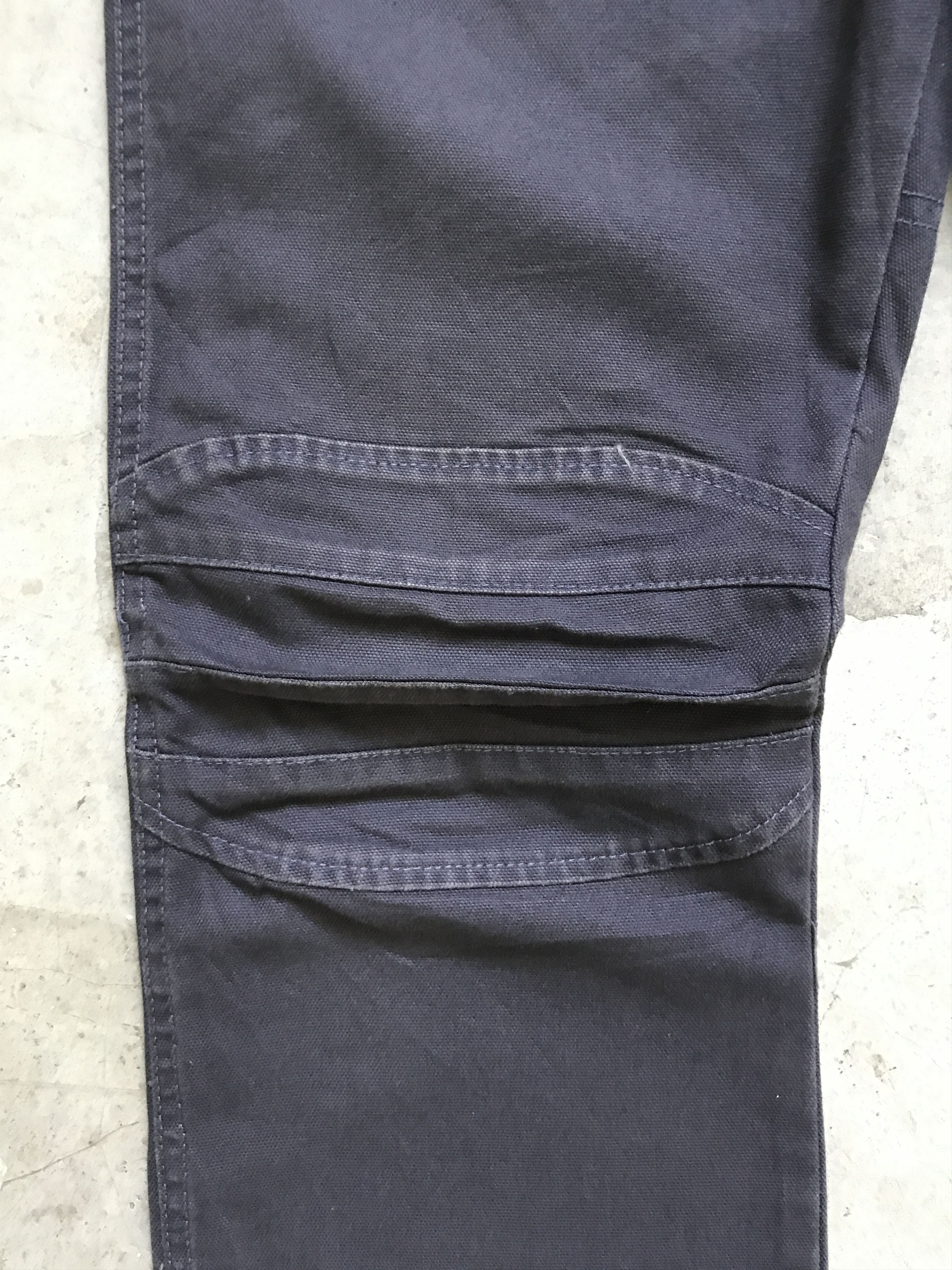 Japanese Brand P24 ORANGE HELMET Japan Light Duck Canvas Biker Pant Size US 27 - 7 Thumbnail