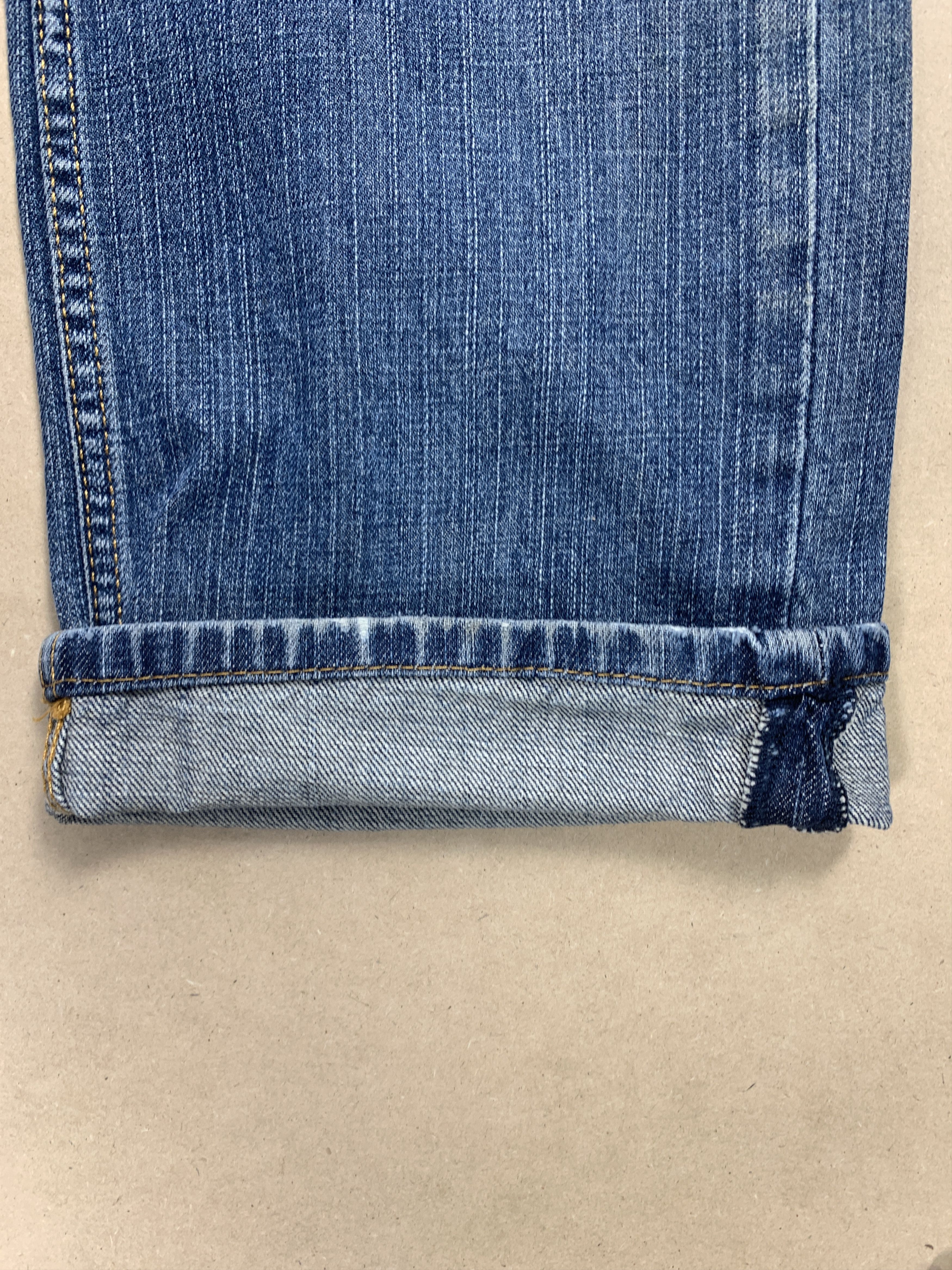 Levi's × Levi's Vintage Clothing × Vintage Vintage LEVI'S 559 Distressed Faded Mid Wash Jeans Size US 35 - 6 Thumbnail
