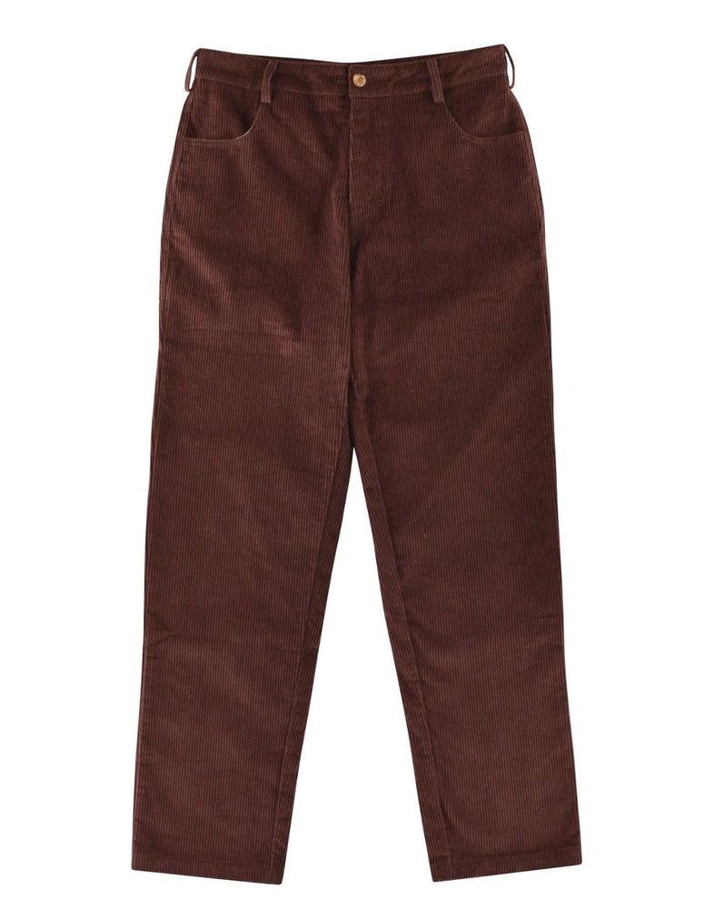 Vintage Corduroy Pants Chocolate Brown Size US 32 / EU 48 - 3 Thumbnail