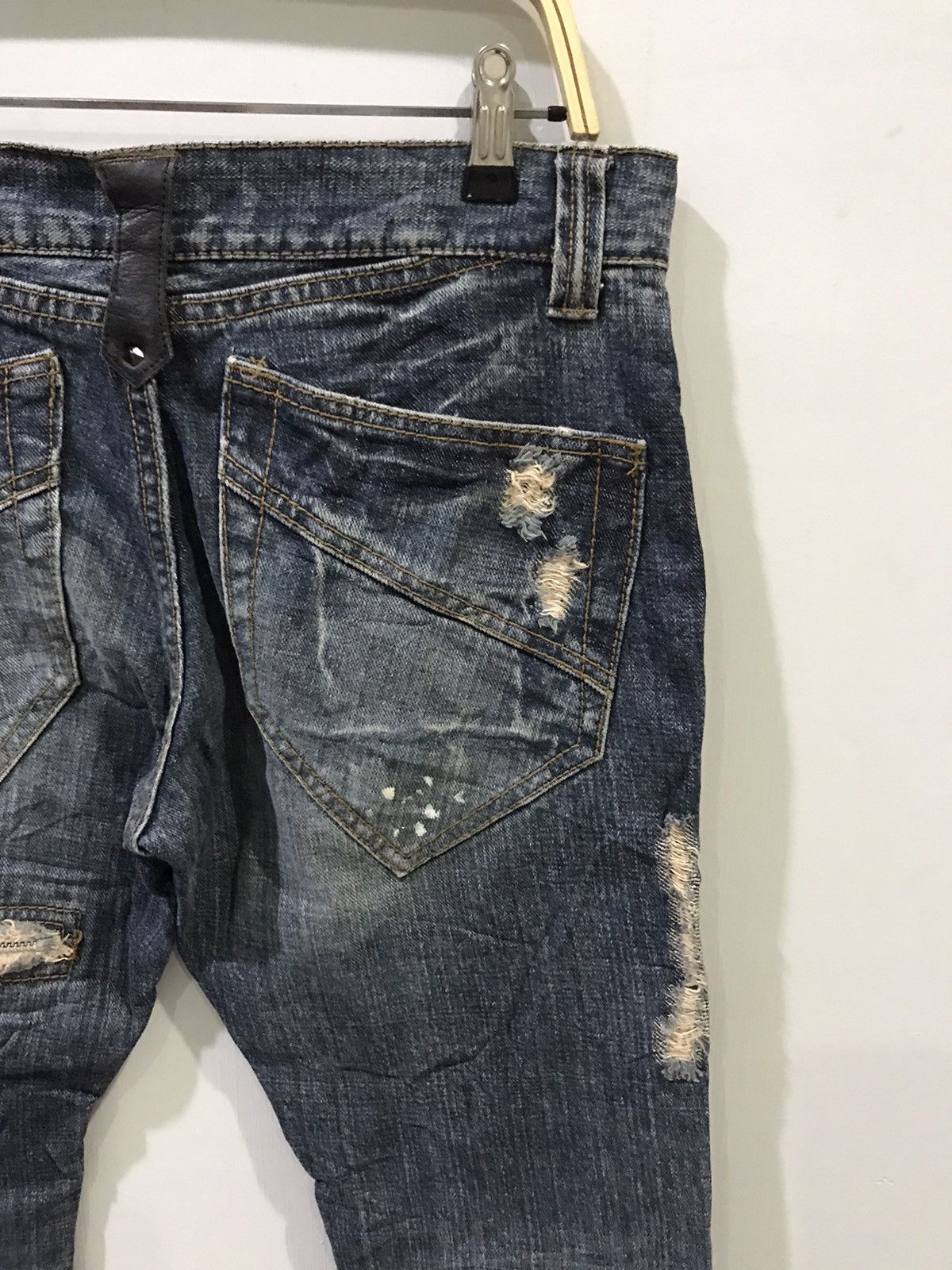 Boycott × Japanese Brand BOYCOTT Distressed Denim Size US 32 / EU 48 - 11 Thumbnail