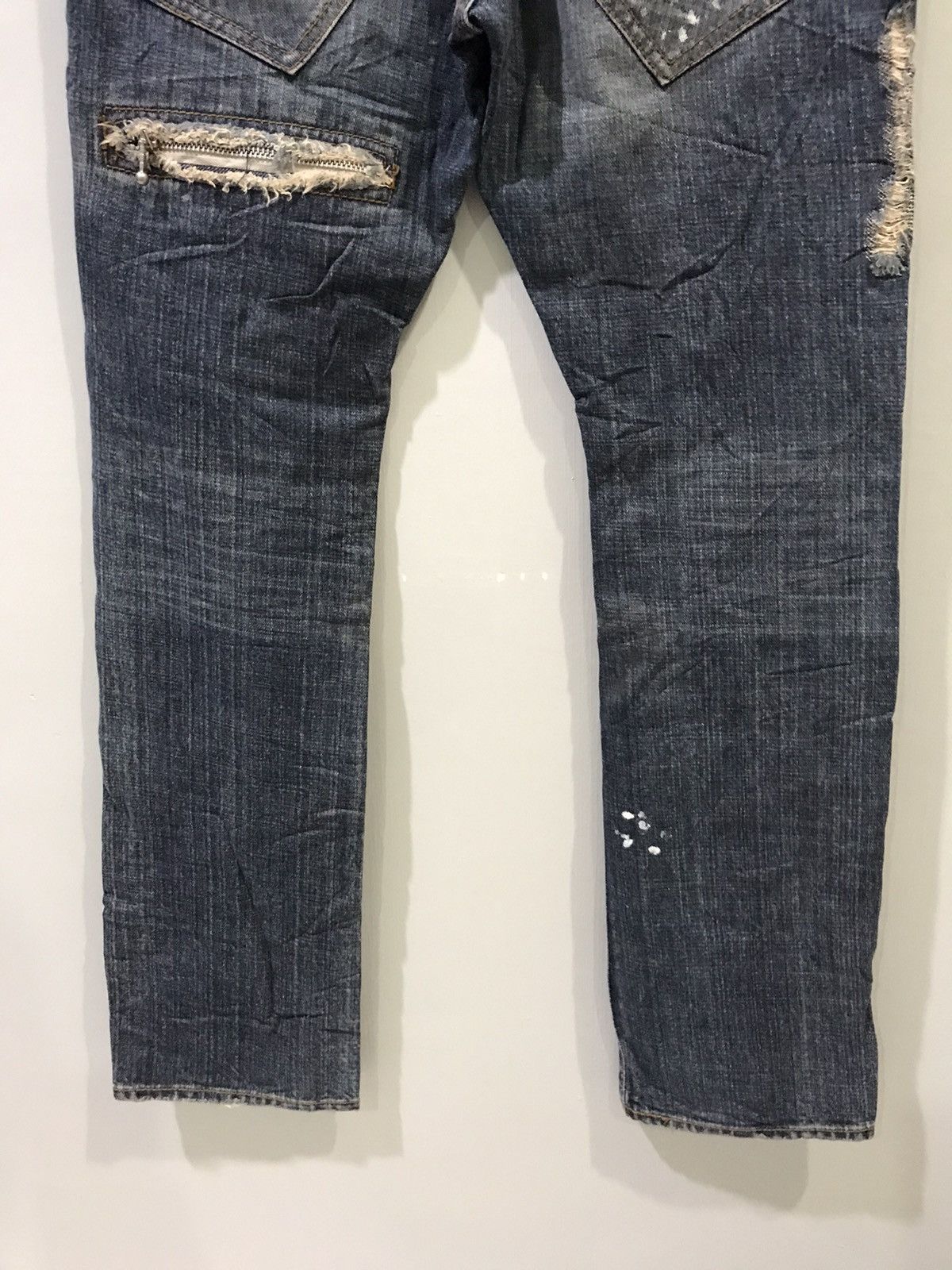 Boycott × Japanese Brand BOYCOTT Distressed Denim Size US 32 / EU 48 - 13 Thumbnail