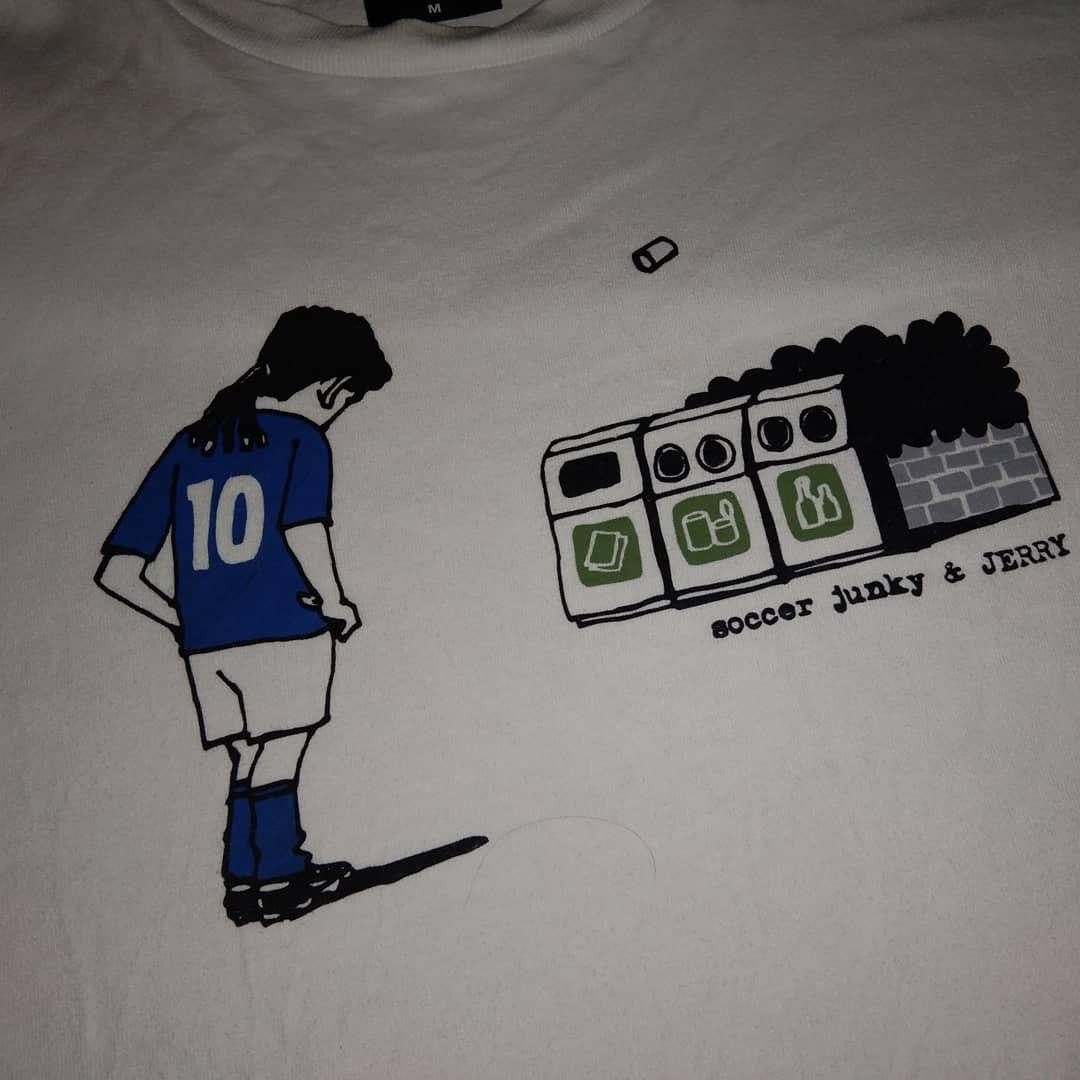 Japanese Brand Soccer Junky Roberto baggio world cup Italy not jersey Size US M / EU 48-50 / 2 - 1 Thumbnail