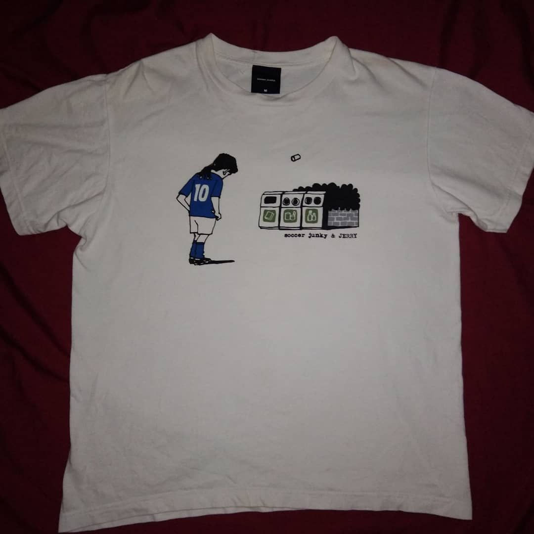 Japanese Brand Soccer Junky Roberto baggio world cup Italy not jersey Size US M / EU 48-50 / 2 - 2 Thumbnail