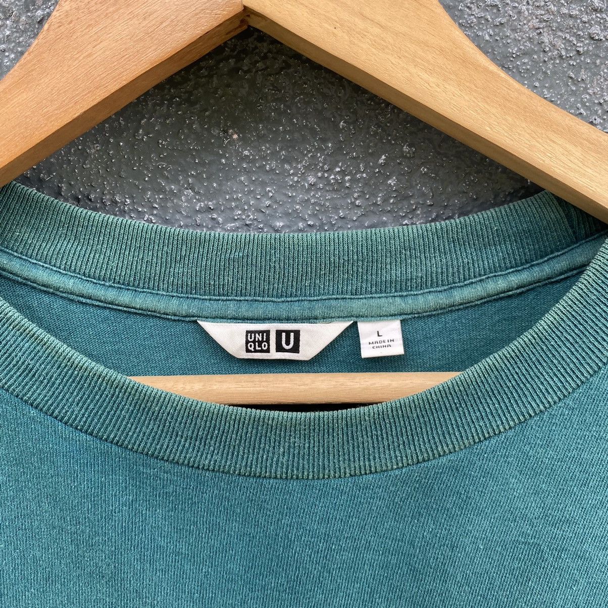 Lemaire × Uniqlo Thrashed Faded Lemaire x Uniqlo Oversized ERD POCKET TEE Size US L / EU 52-54 / 3 - 3 Thumbnail