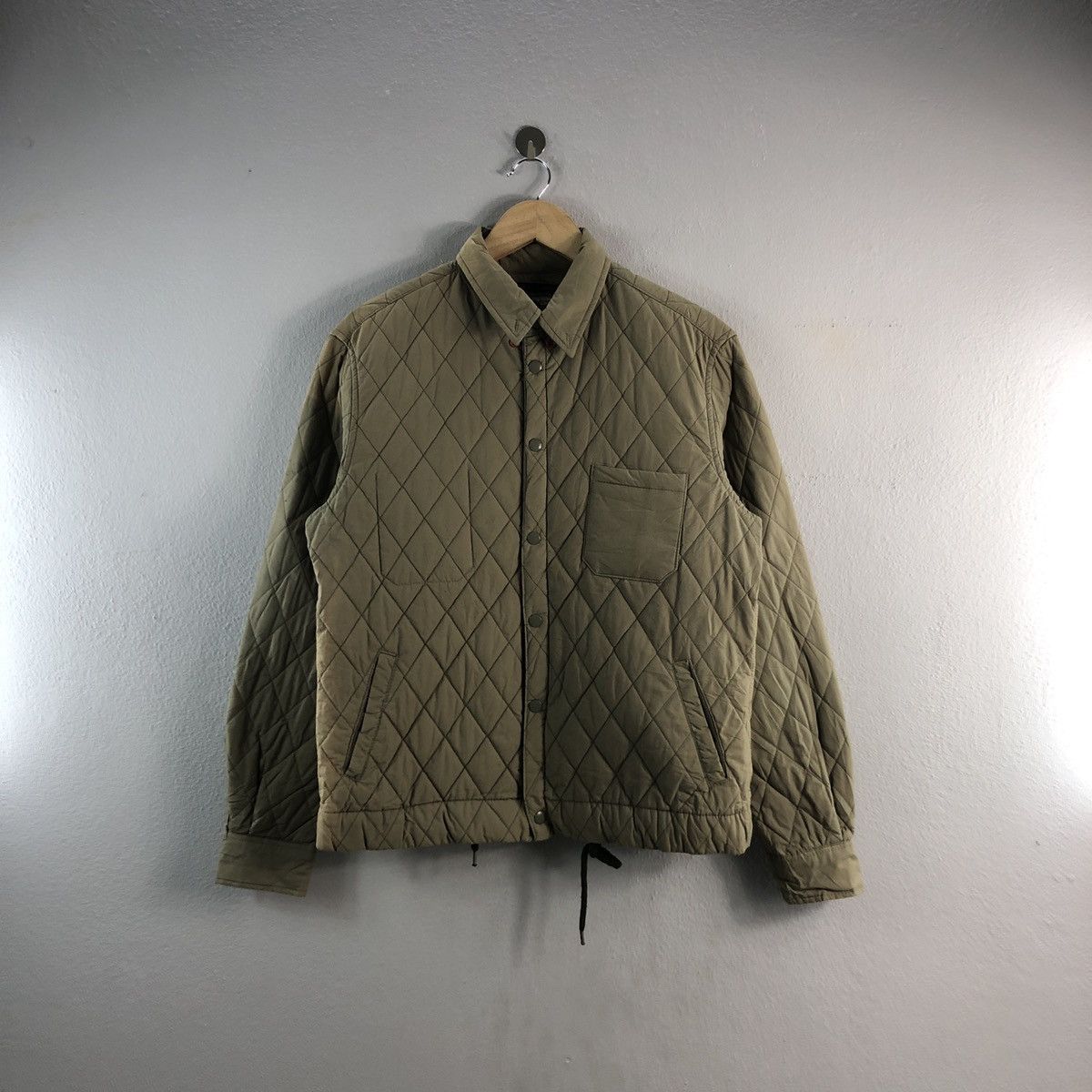 Farmers Market Quilted Workwear Style Light Jacket
