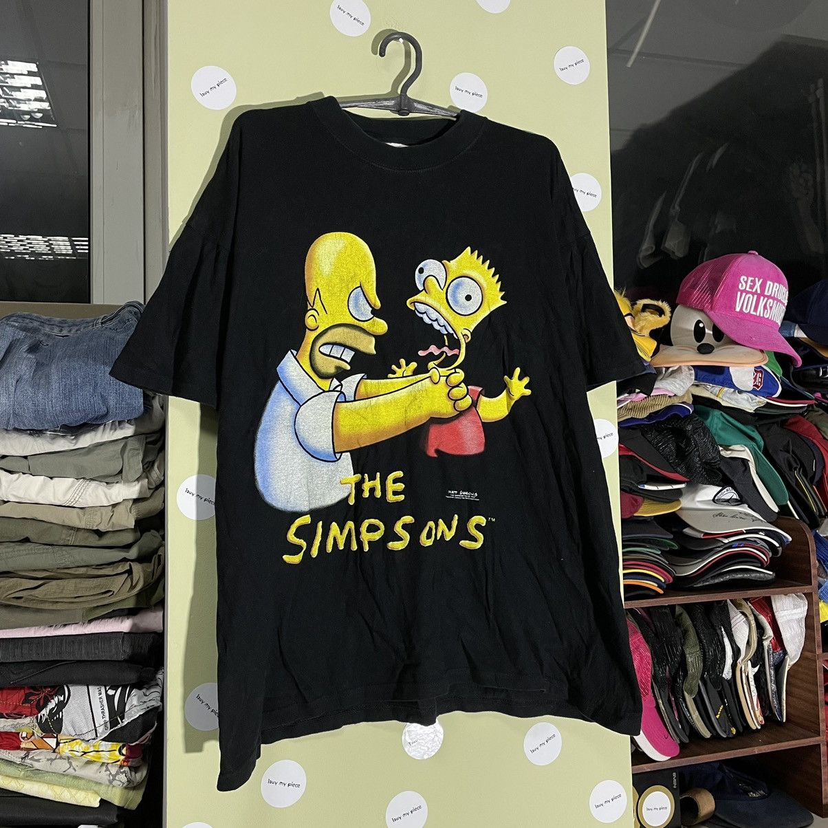 Vintage Vintage Y2K The Simpsons Graphic Tee Streetwear Skate Boxy L Size US L / EU 52-54 / 3 - 2 Thumbnail