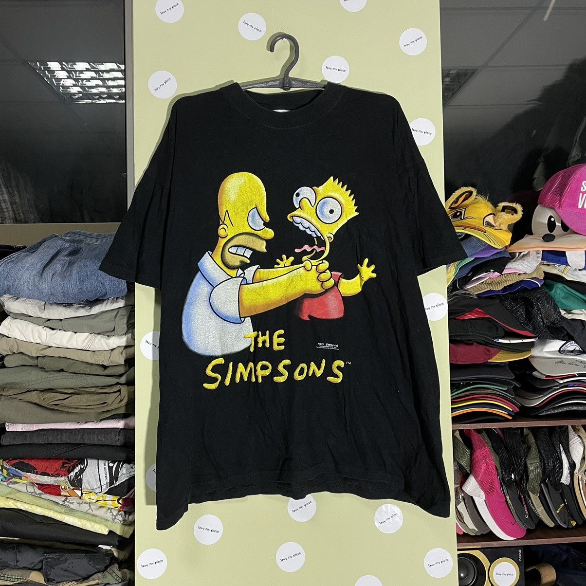 Vintage Vintage Y2K The Simpsons Graphic Tee Streetwear Skate Boxy L Size US L / EU 52-54 / 3 - 1 Thumbnail