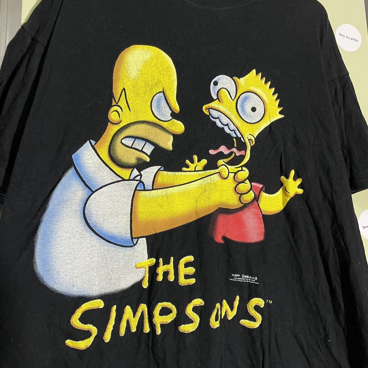Vintage Vintage Y2K The Simpsons Graphic Tee Streetwear Skate Boxy L Size US L / EU 52-54 / 3 - 5 Thumbnail