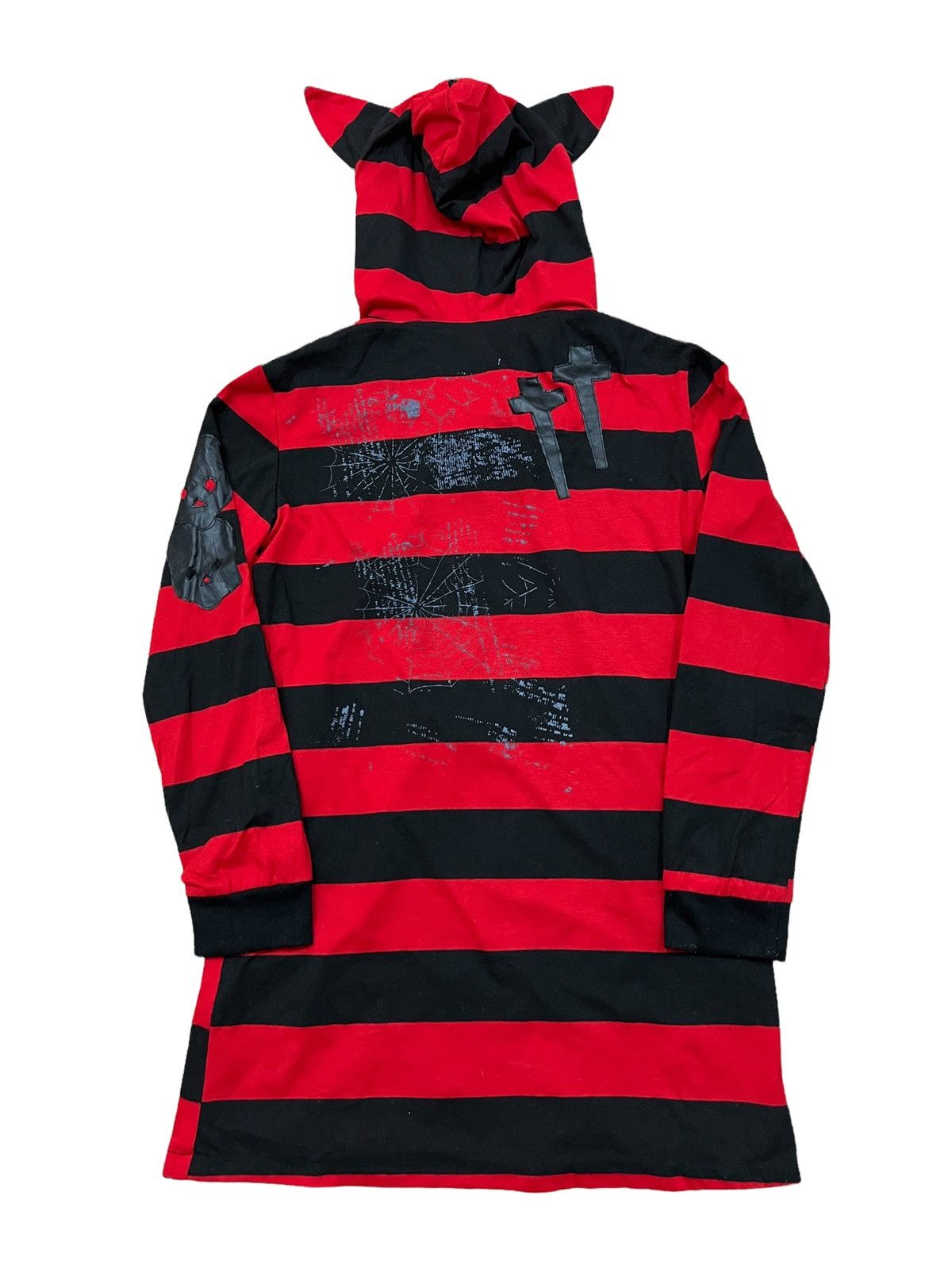 Japanese Brand × Seditionaries Japanese Brand Drug Honey Stripes Bondage Satan Hoodie Size US S / EU 44-46 / 1 - 2 Thumbnail