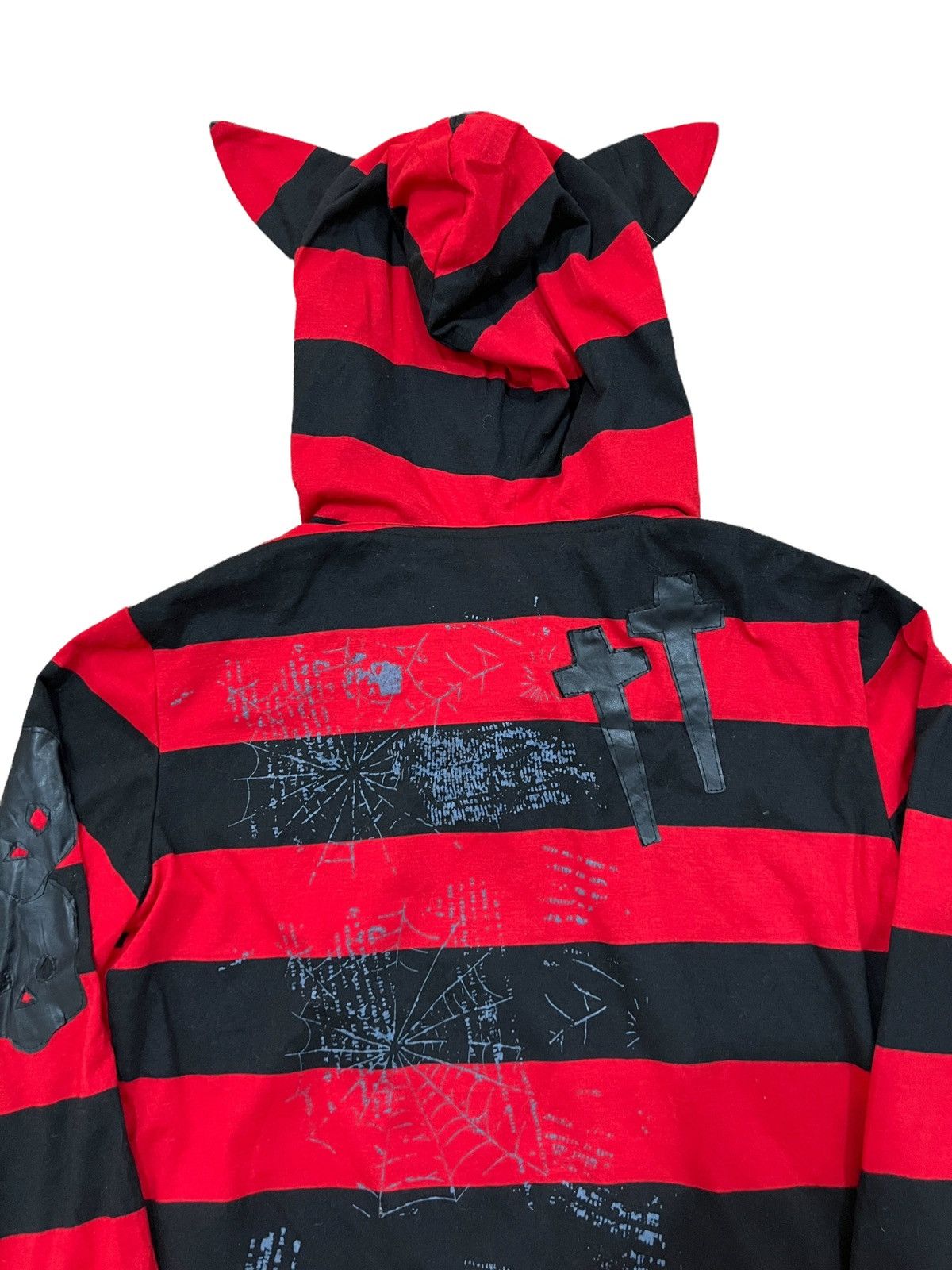 Japanese Brand × Seditionaries Japanese Brand Drug Honey Stripes Bondage Satan Hoodie Size US S / EU 44-46 / 1 - 4 Thumbnail