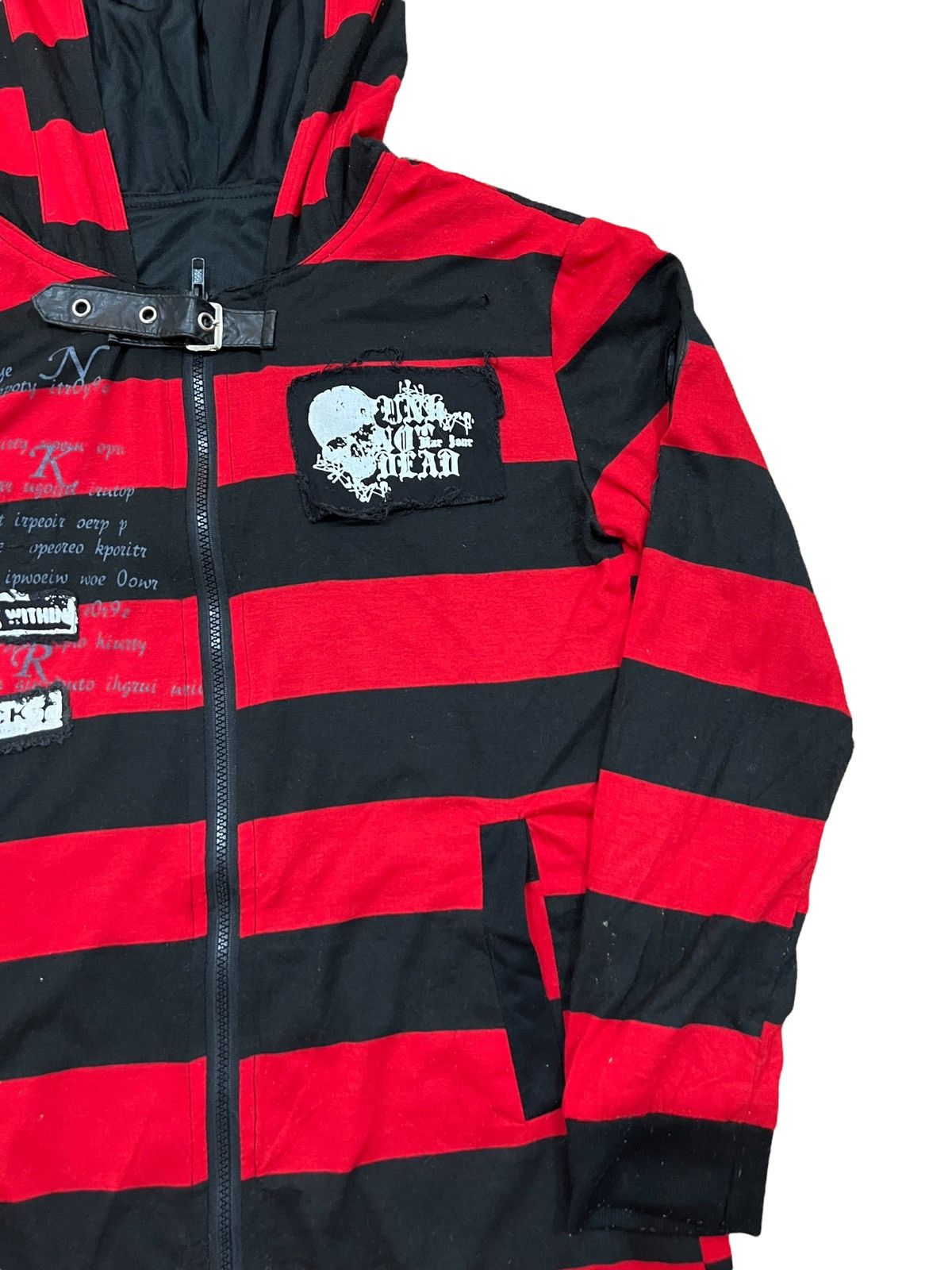 Japanese Brand × Seditionaries Japanese Brand Drug Honey Stripes Bondage Satan Hoodie Size US S / EU 44-46 / 1 - 6 Thumbnail