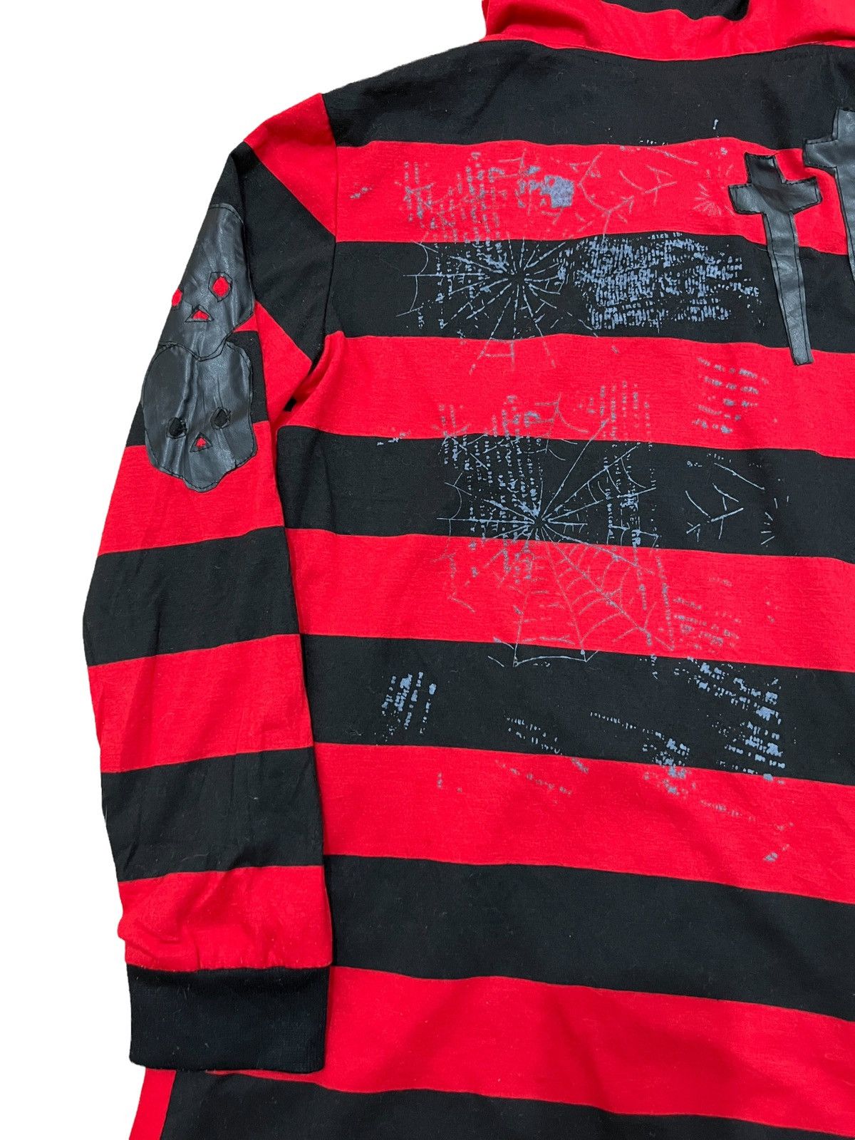 Japanese Brand × Seditionaries Japanese Brand Drug Honey Stripes Bondage Satan Hoodie Size US S / EU 44-46 / 1 - 9 Thumbnail