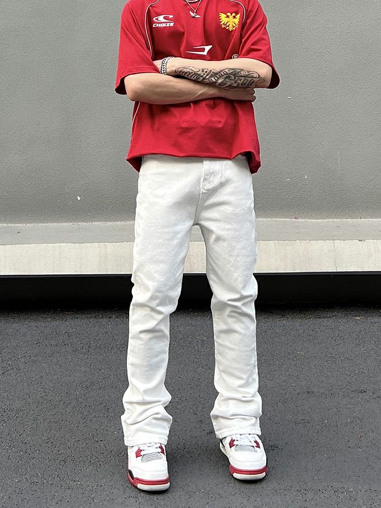 skate hiphop urban punk flared jeans