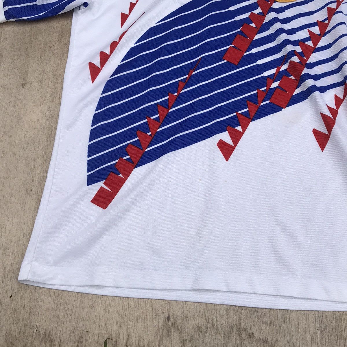 Vintage Rare Vintage Japan JFA Jersey flame stripe by puma Size US M / EU 48-50 / 2 - 4 Thumbnail