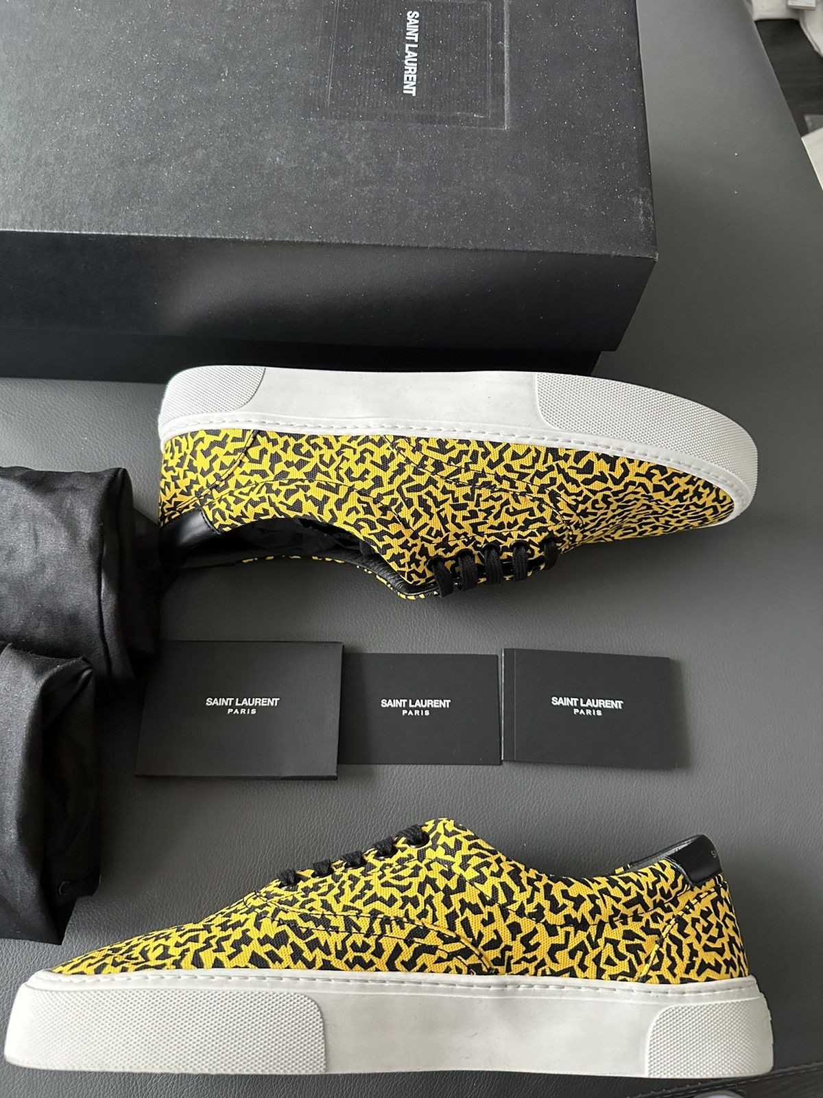 Hedi Slimane × Saint Laurent Paris × Yves Saint Laurent Super Runway Saint Laurent Sneaker Venice Brand New w tags Size US 10 / EU 43 - 1 Thumbnail