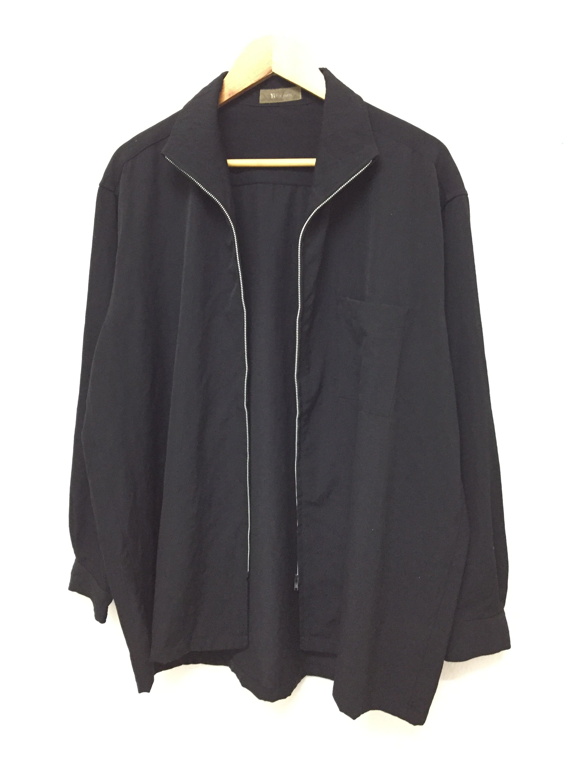 Y's for Men × Yohji Yamamoto 100% Wool Zipper shirt Jacket