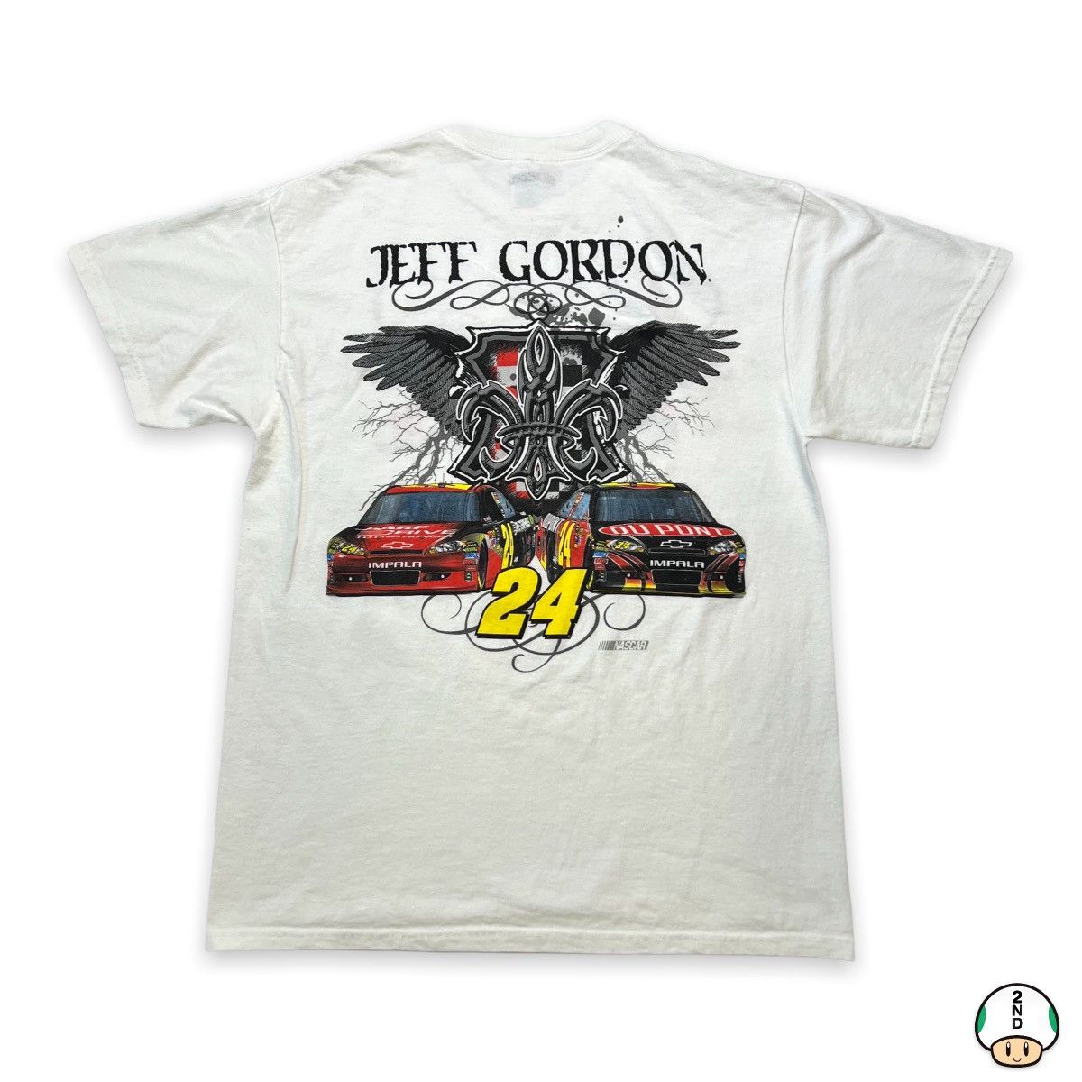 NASCAR Vintage Y2K Jeff Gordan NASCAR T Shirt Racing Graphic Tee Size US L / EU 52-54 / 3 - 1 Thumbnail