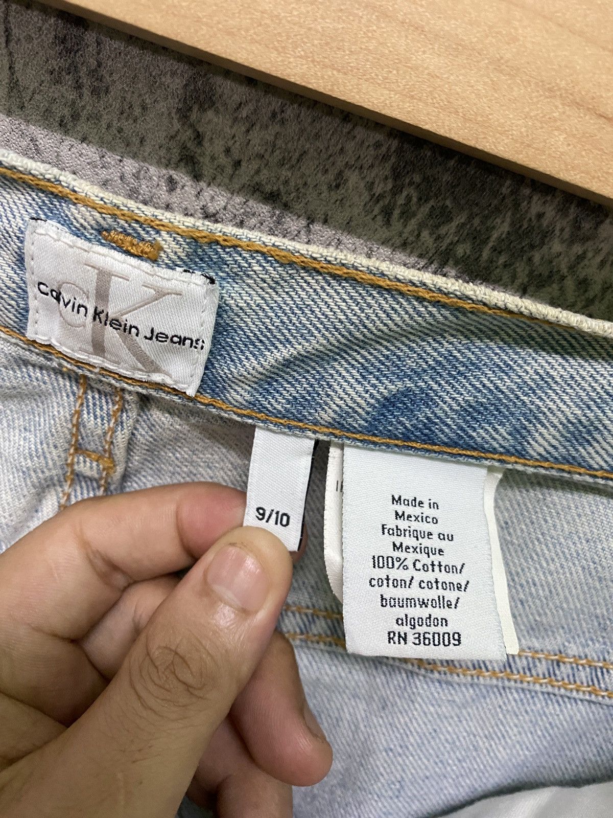 Calvin Klein Vintage CALVIN KLEIN Enzyme Wash Classic Jean Size US 28 / EU 44 - 18 Thumbnail