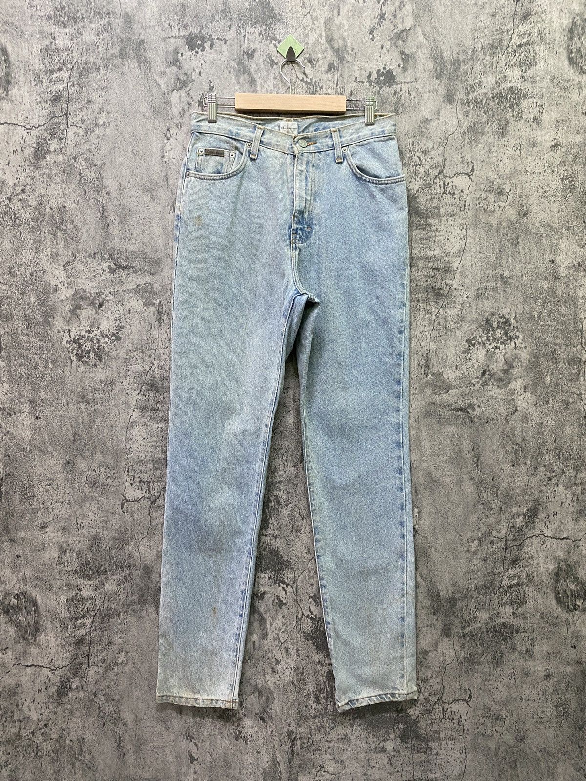 Calvin Klein Vintage CALVIN KLEIN Enzyme Wash Classic Jean Size US 28 / EU 44 - 1 Thumbnail