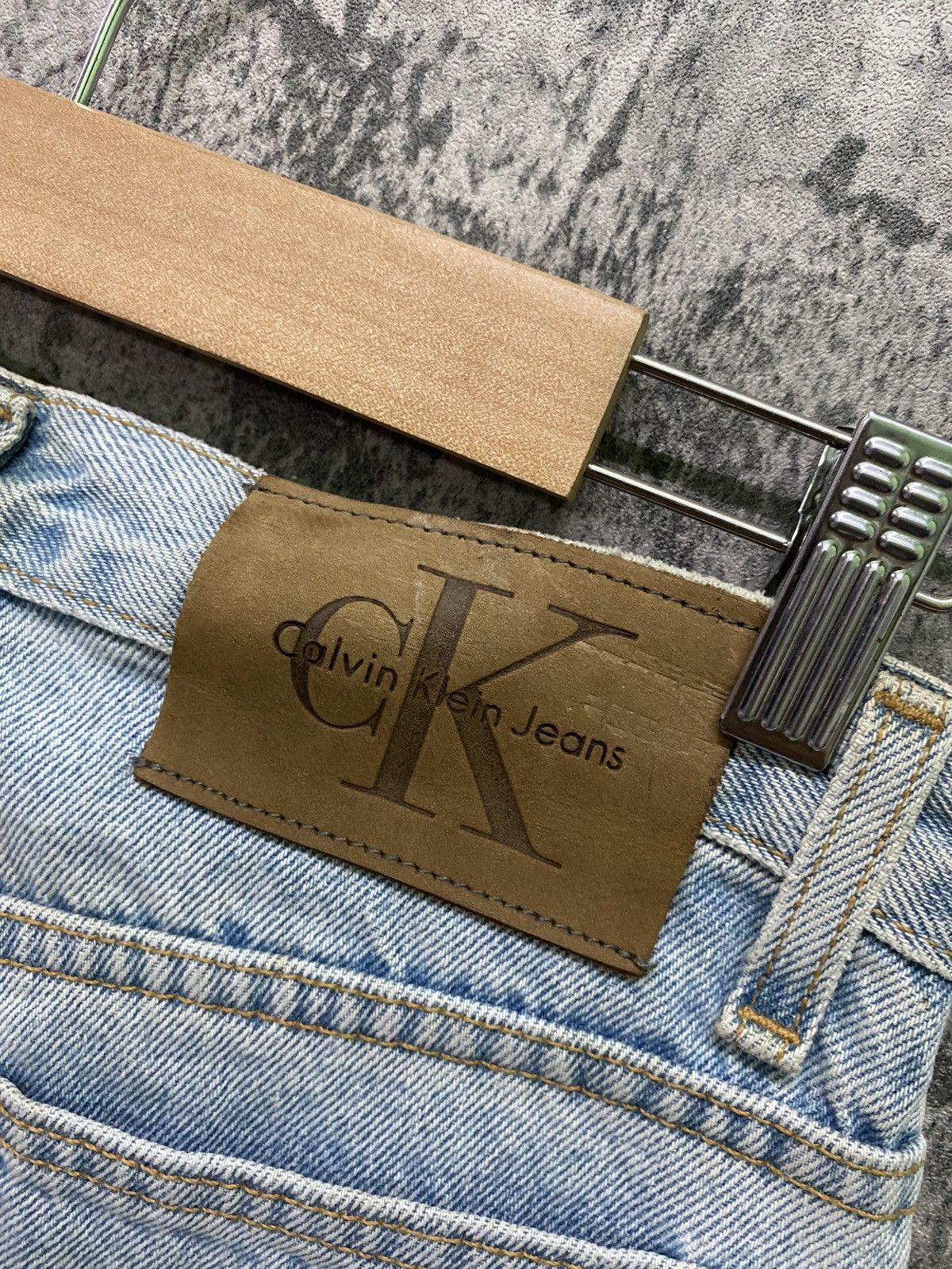 Calvin Klein Vintage CALVIN KLEIN Enzyme Wash Classic Jean Size US 28 / EU 44 - 17 Thumbnail