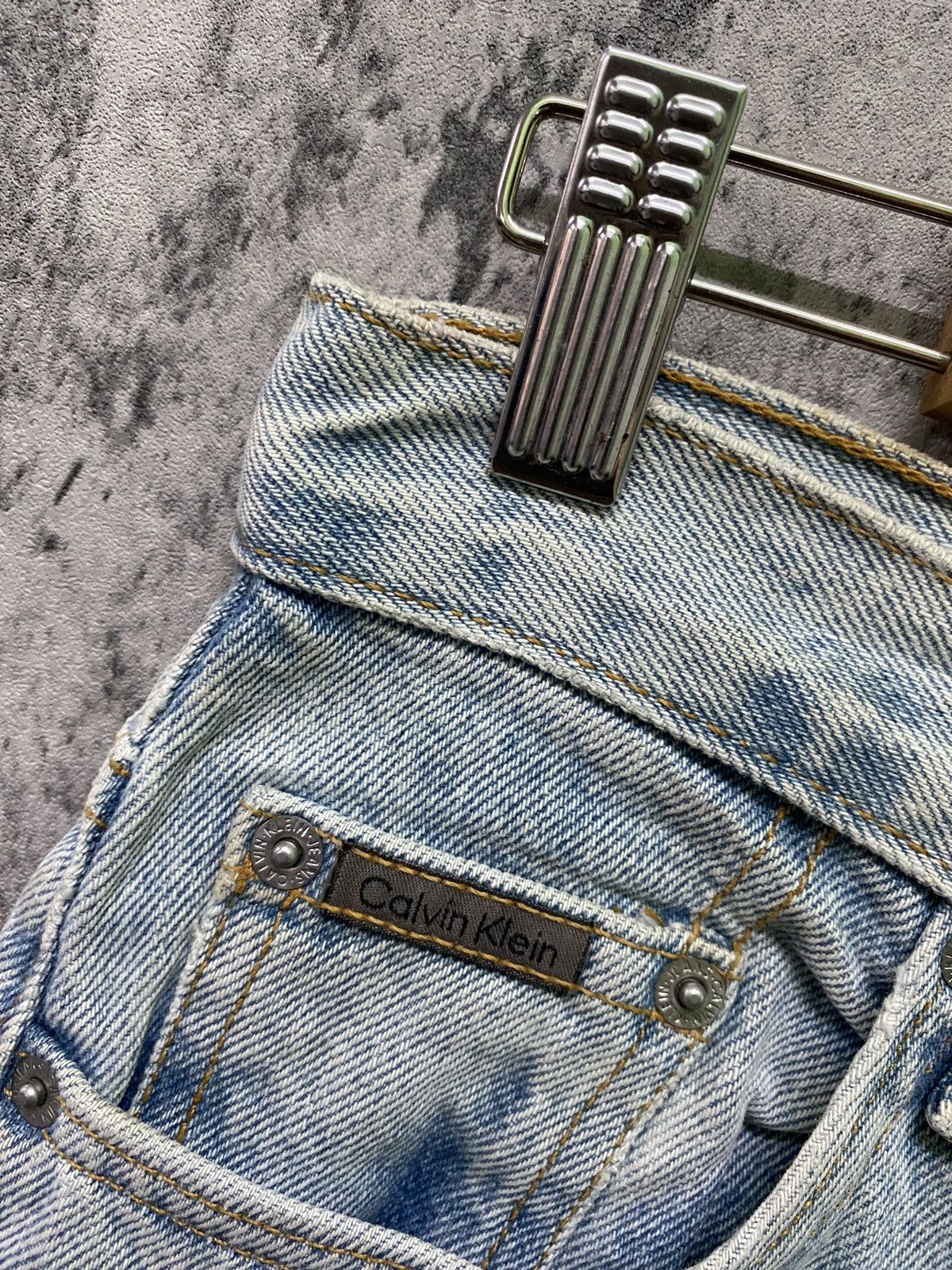 Calvin Klein Vintage CALVIN KLEIN Enzyme Wash Classic Jean Size US 28 / EU 44 - 10 Thumbnail