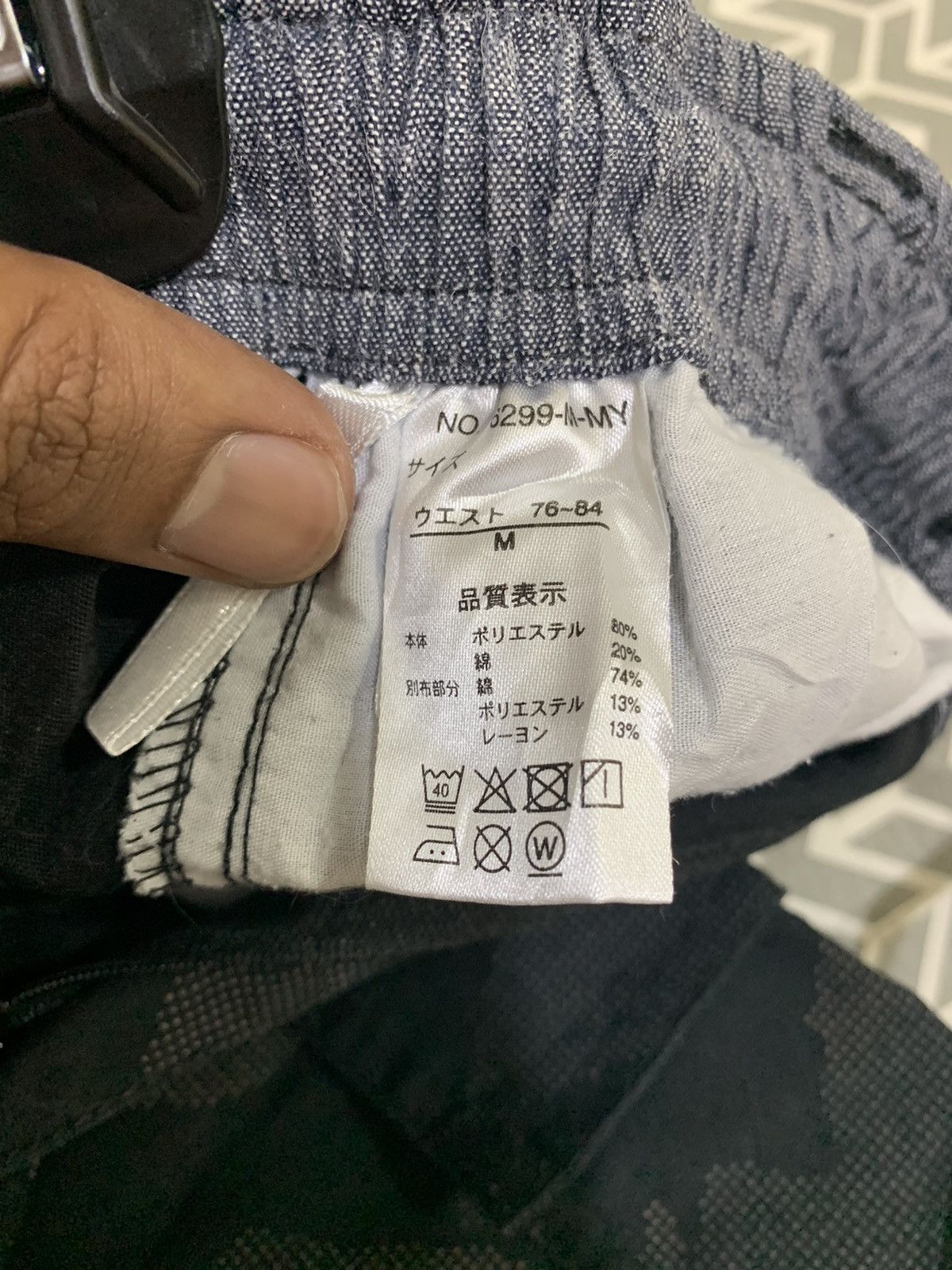 Japanese Brand JAPANESE BRAND Mesh Net Pattern Camouflag Cargo Jogger Pant Size US 30 / EU 46 - 16 Thumbnail