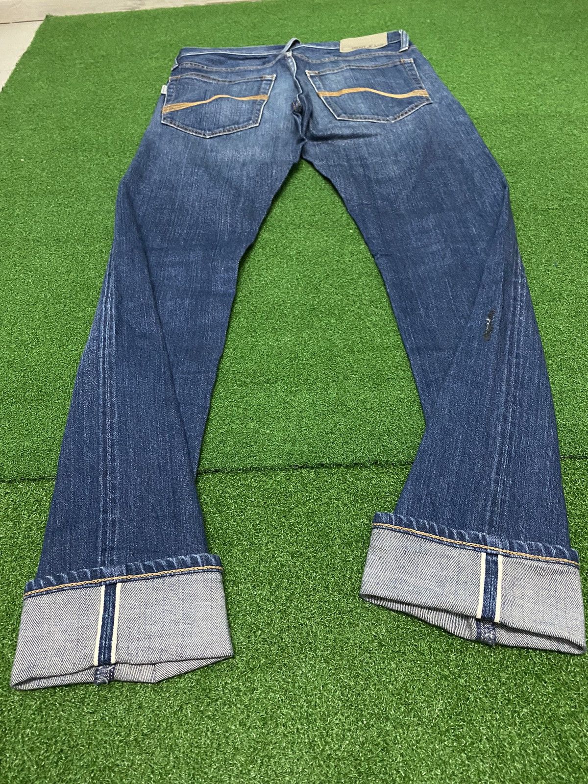 Japanese Brand DISTRESSED DKNY SELVAGE DENIM SIZE 28 Size US 28 / EU 44 - 13 Thumbnail