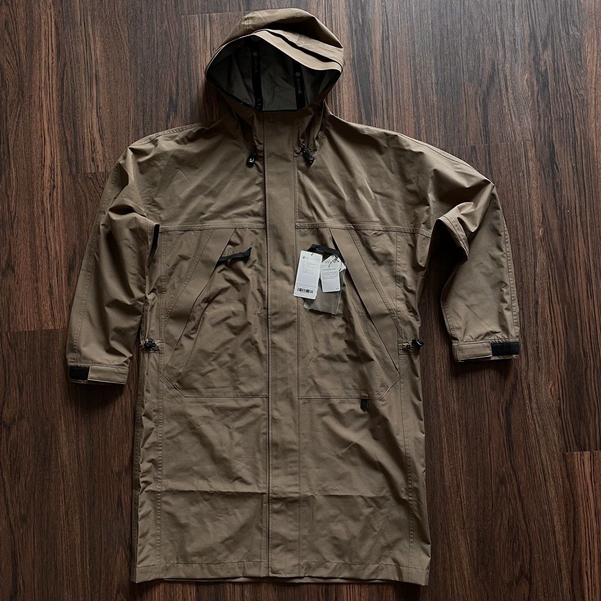 Snow Peak AW19 FR 3L Rain Coat nylon fire resistant long jacket Grailed