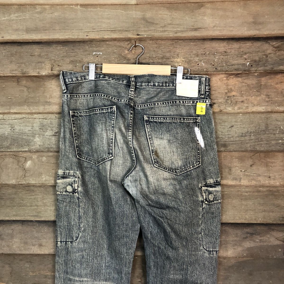 Faded Glory DLL Gap Denim faded Cargo Multipocket Pants #1512 Size US 34 / EU 50 - 9 Thumbnail