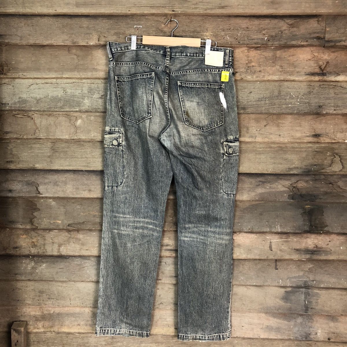 Faded Glory DLL Gap Denim faded Cargo Multipocket Pants #1512 Size US 34 / EU 50 - 8 Thumbnail