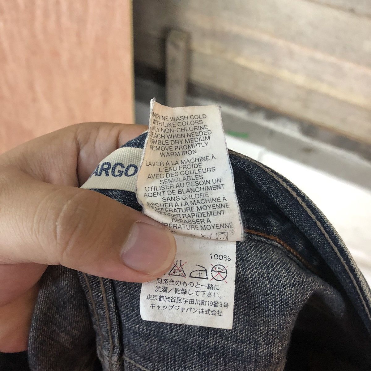 Faded Glory DLL Gap Denim faded Cargo Multipocket Pants #1512 Size US 34 / EU 50 - 17 Thumbnail