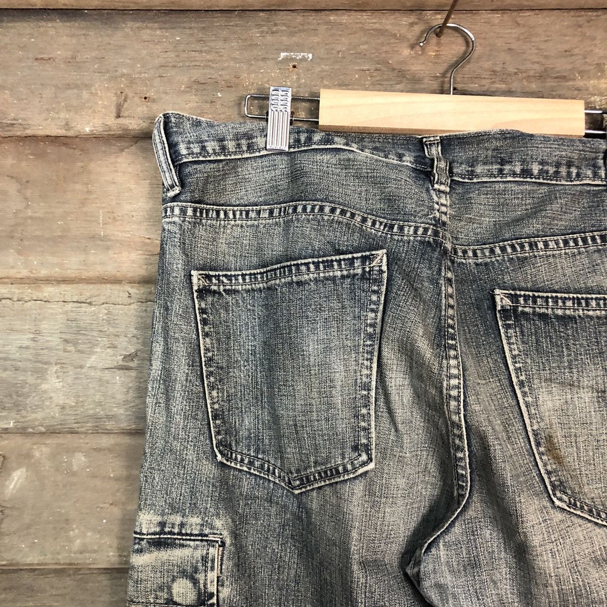 Faded Glory DLL Gap Denim faded Cargo Multipocket Pants #1512 Size US 34 / EU 50 - 11 Thumbnail