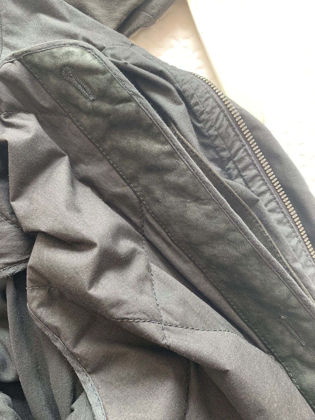 Damir Doma × Silent By Damir Doma Chiron Fishtail zip Parka hooded jacket coat - not leather Size US XL / EU 56 / 4 - 8 Thumbnail