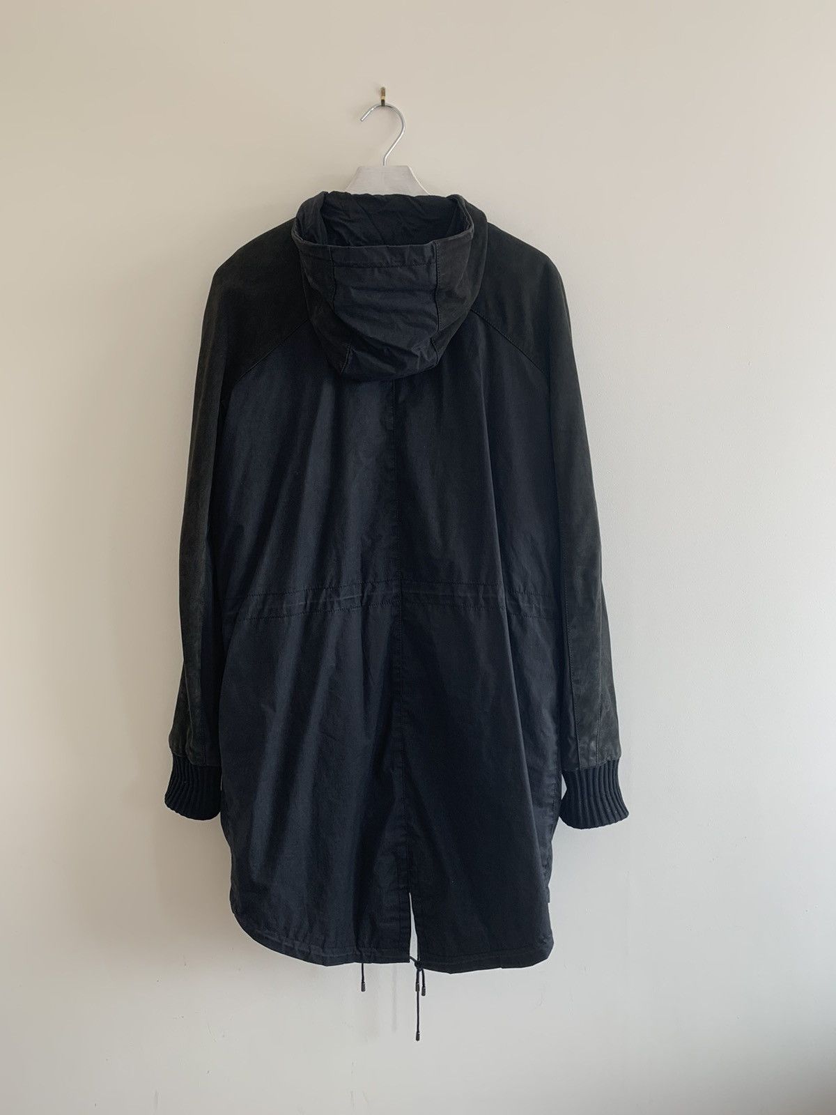 Damir Doma × Silent By Damir Doma Chiron Fishtail zip Parka hooded jacket coat - not leather Size US XL / EU 56 / 4 - 2 Thumbnail