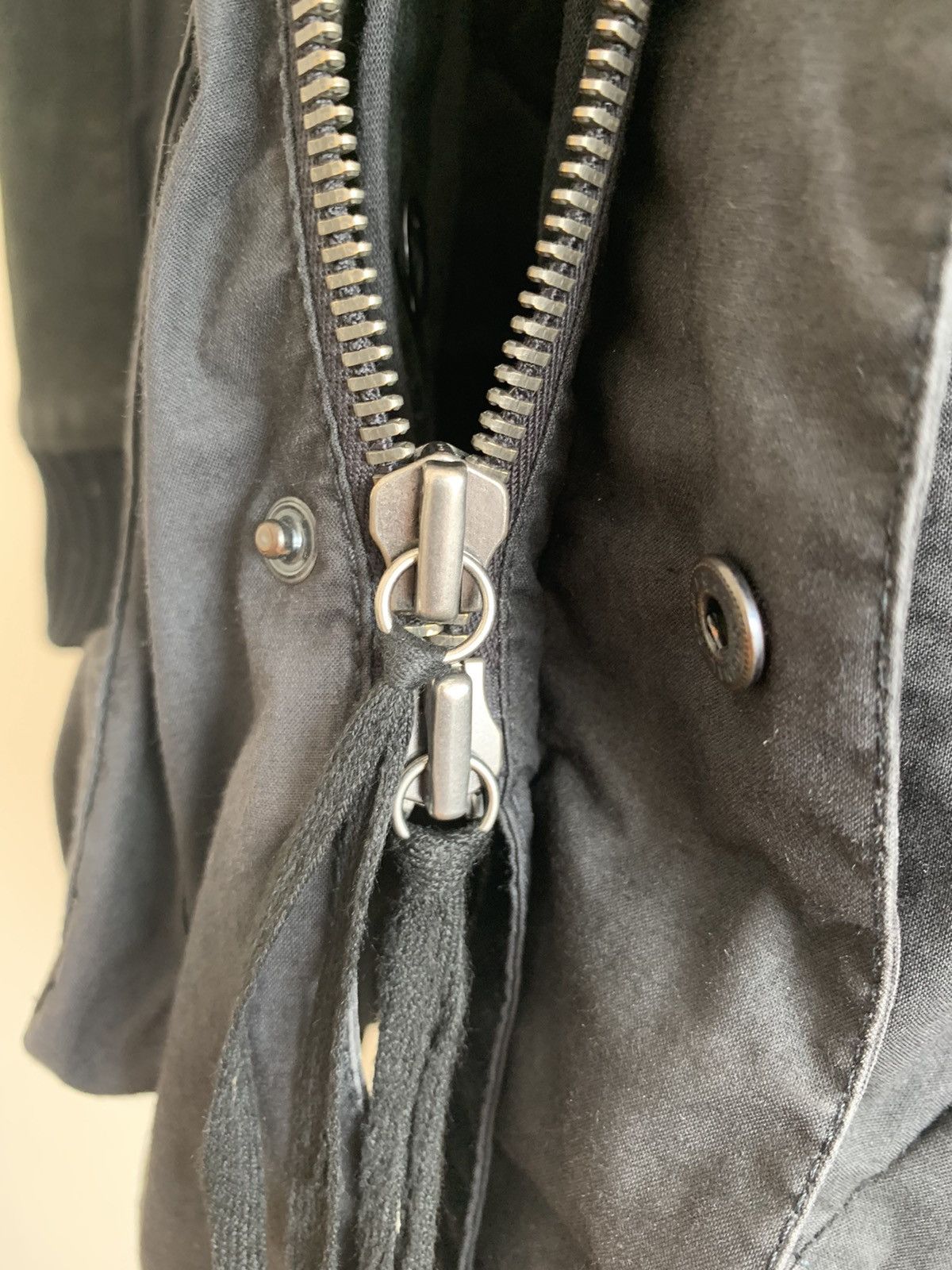 Damir Doma × Silent By Damir Doma Chiron Fishtail zip Parka hooded jacket coat - not leather Size US XL / EU 56 / 4 - 5 Thumbnail