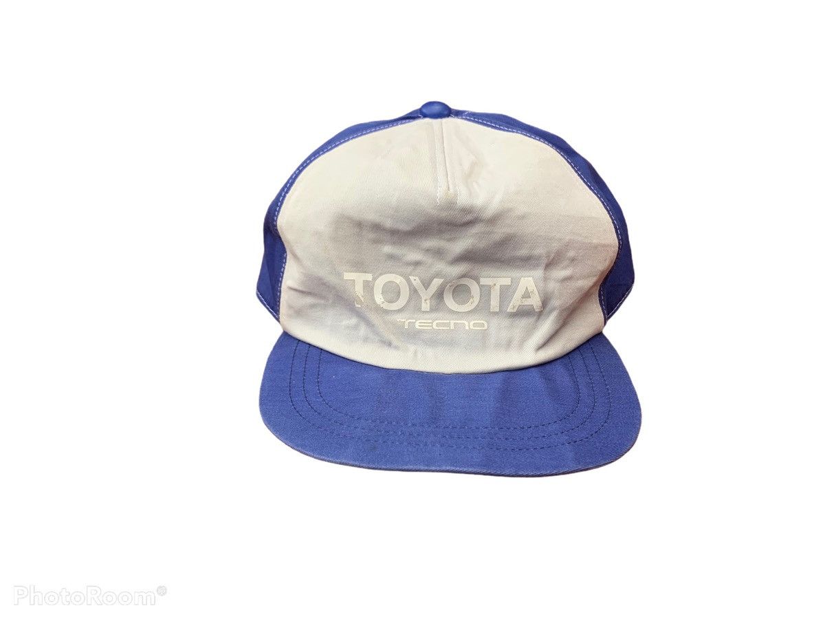 image of Gear For Sports x Racing Vintage Toyota Tecno Racing Hat Cap in Blue Grey, Men's