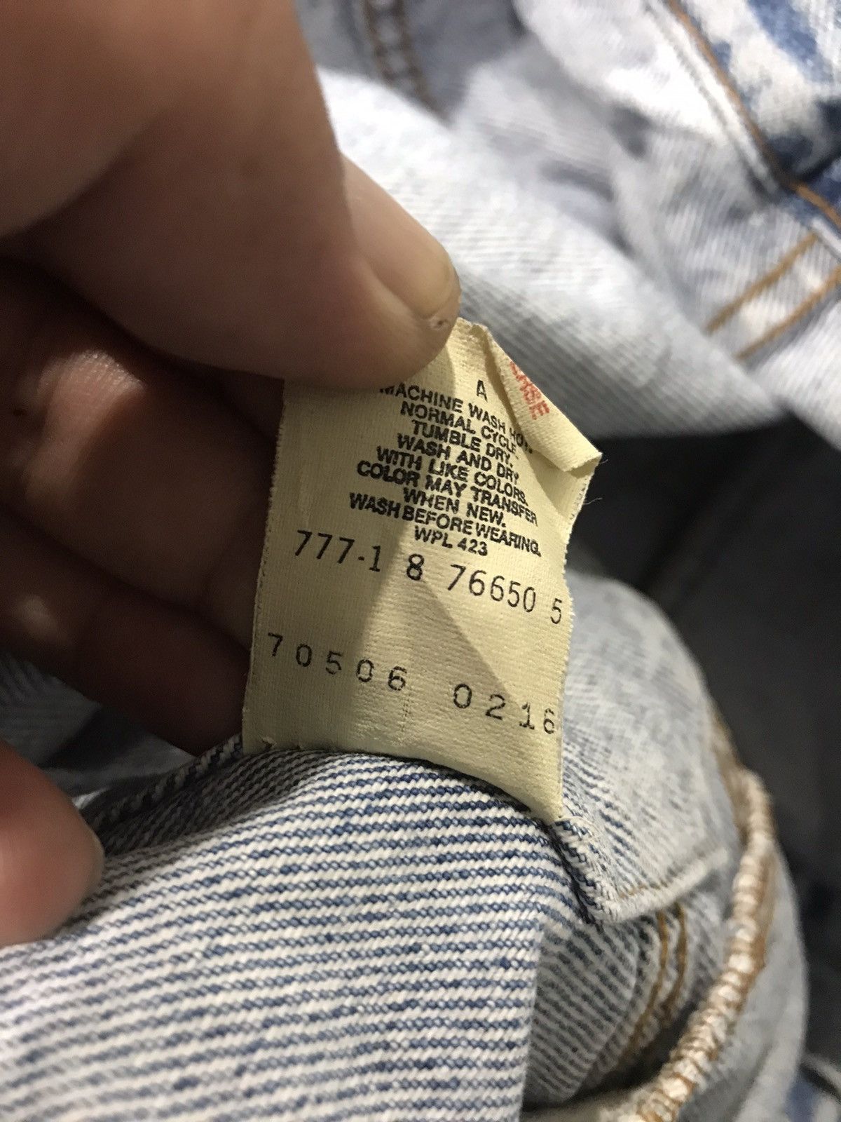Levi's × Vintage Vintage 90s Levis 777 Button #527 Distressed denim Jacket Size US M / EU 48-50 / 2 - 14 Thumbnail
