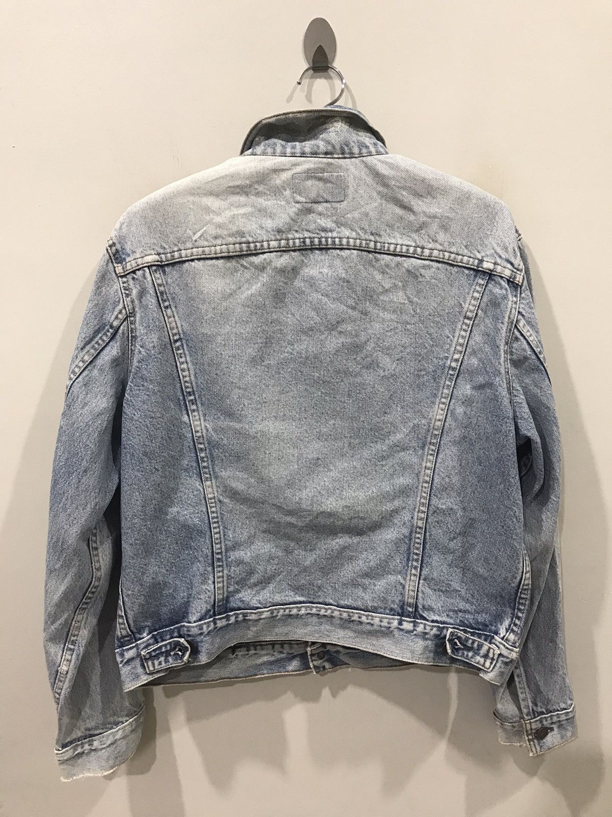 Levi's × Vintage Vintage 90s Levis 777 Button #527 Distressed denim Jacket Size US M / EU 48-50 / 2 - 13 Thumbnail