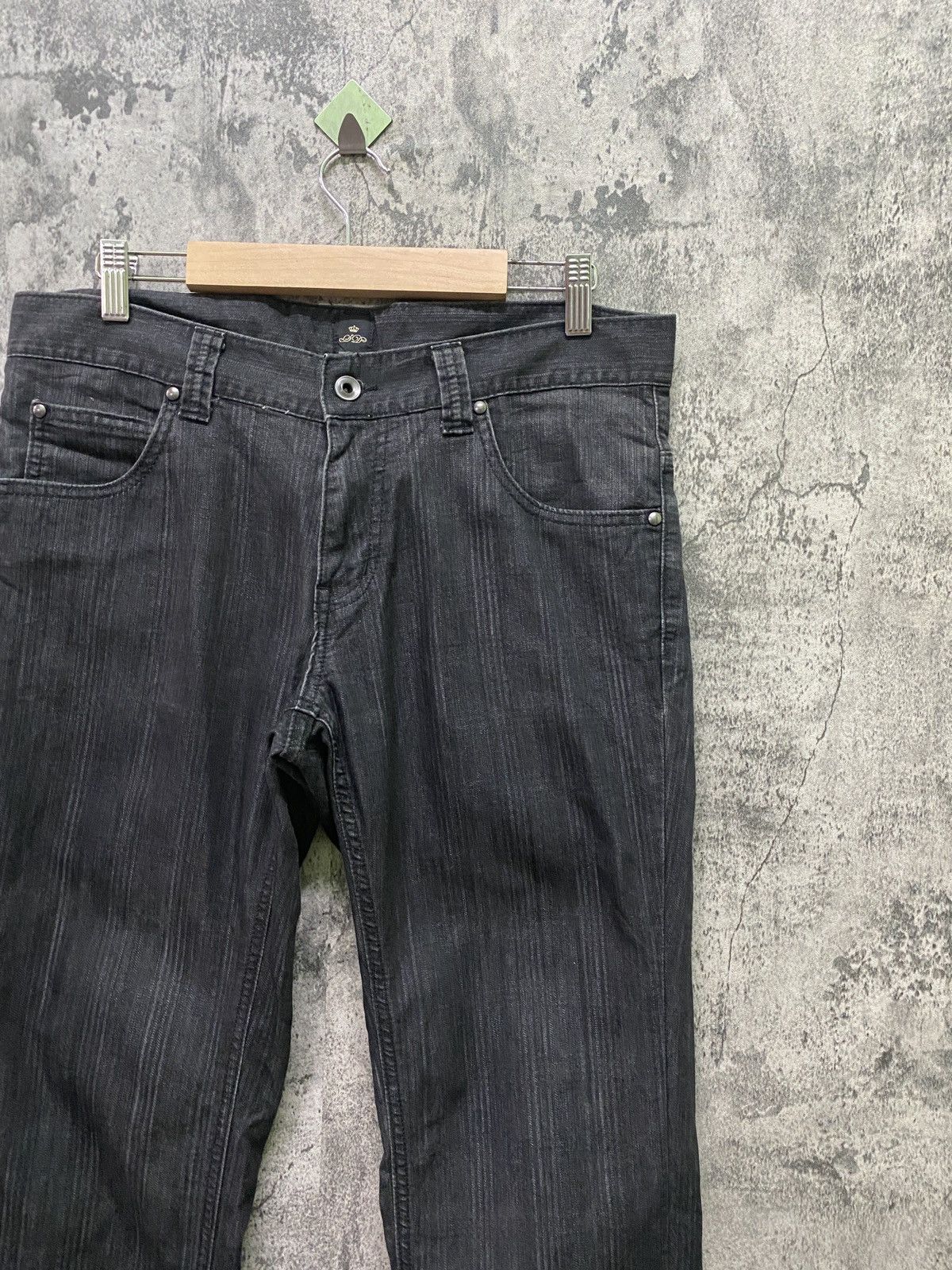 Designer × Japanese Brand Japanese SEMANTIC DESIGN Stripe Buckle Pants Size US 32 / EU 48 - 5 Thumbnail
