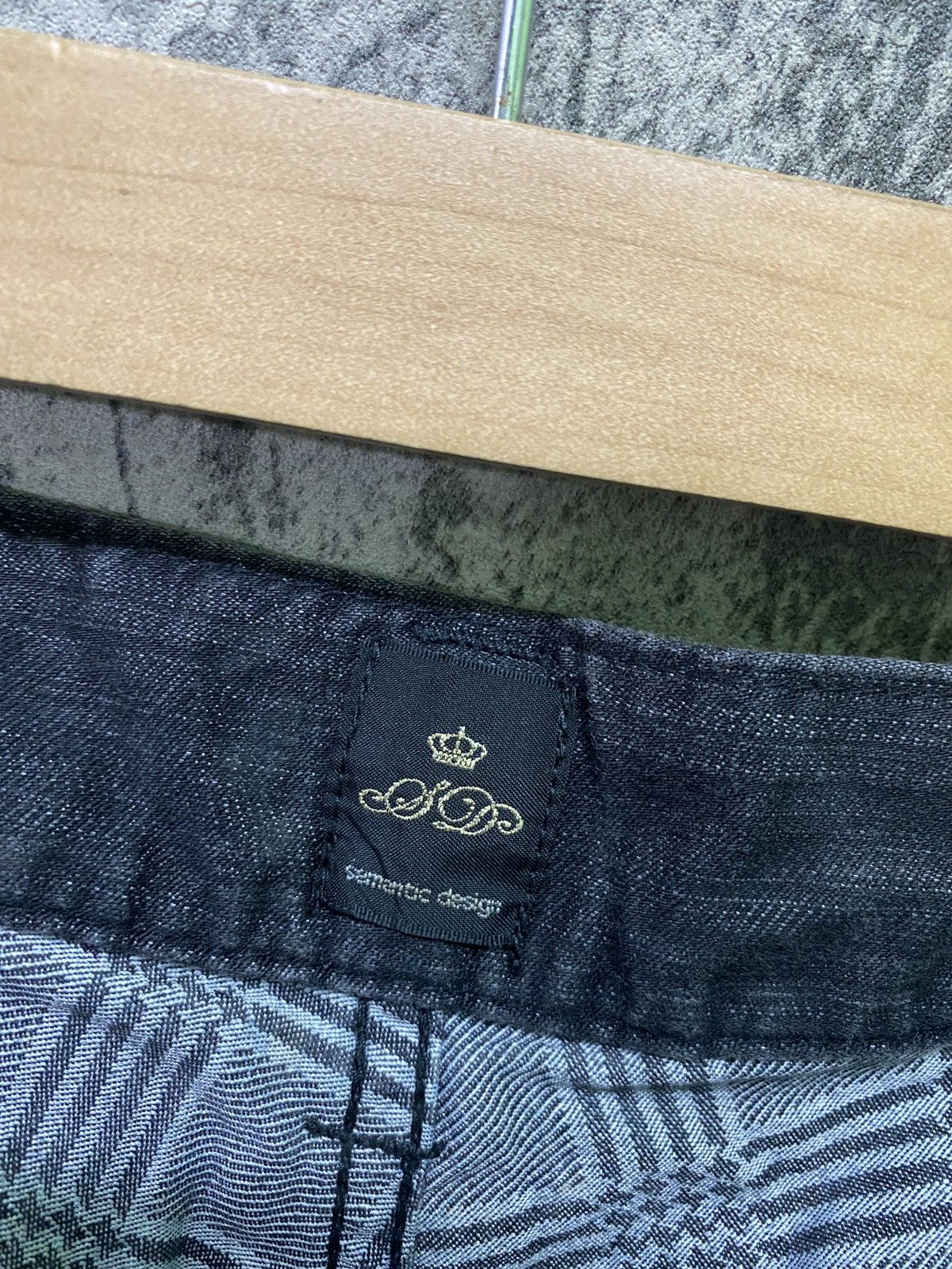 Designer × Japanese Brand Japanese SEMANTIC DESIGN Stripe Buckle Pants Size US 32 / EU 48 - 18 Thumbnail