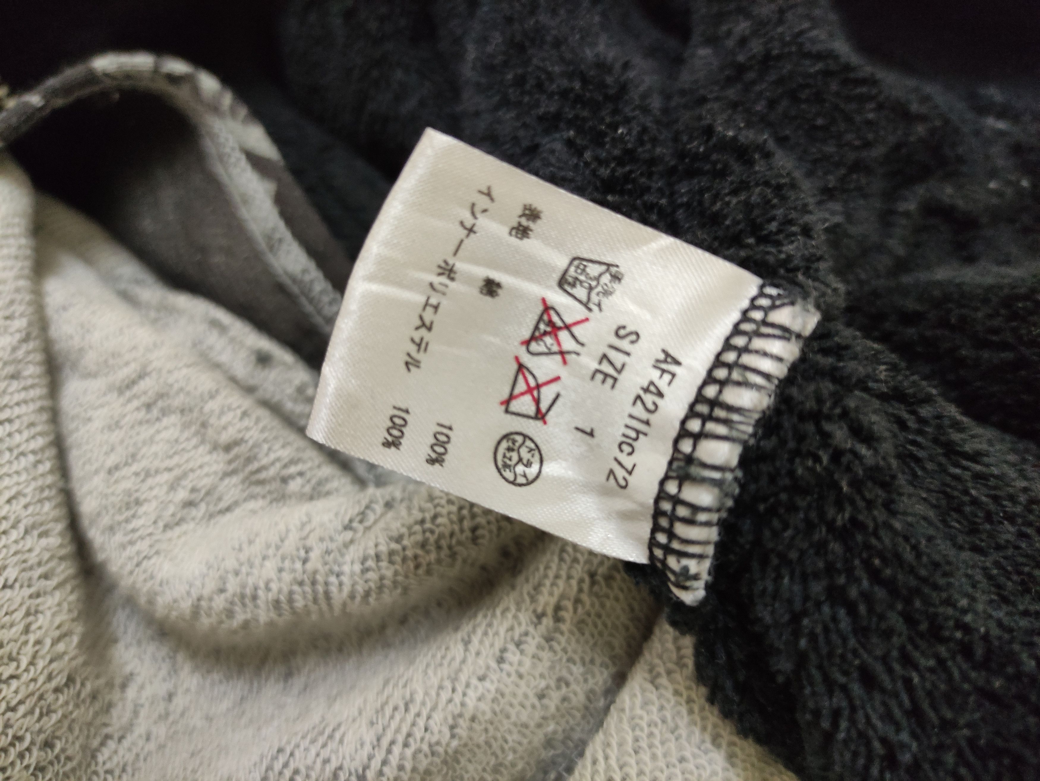 Japanese Brand Reversible Hoodie Fleece Skull Queen Full Print Size US M / EU 48-50 / 2 - 15 Thumbnail