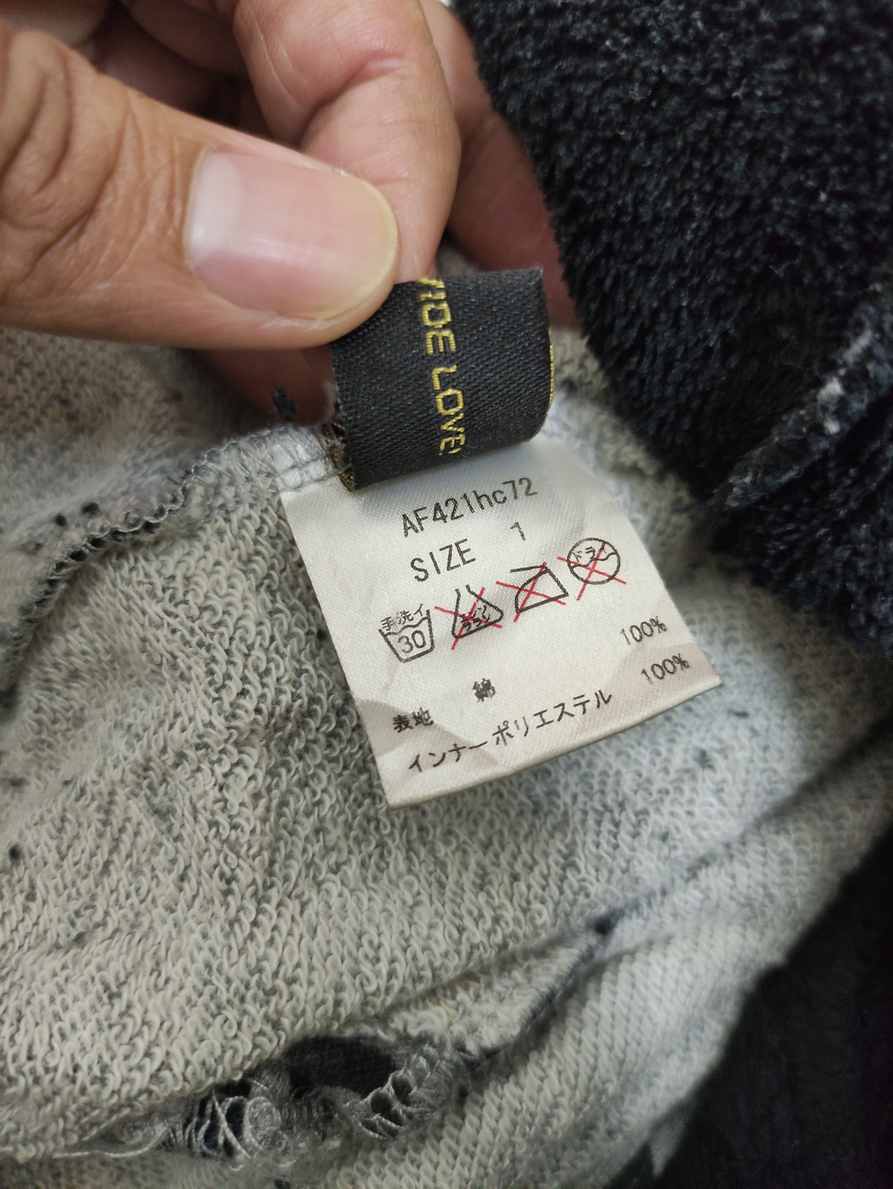 Japanese Brand Reversible Hoodie Fleece Skull Queen Full Print Size US M / EU 48-50 / 2 - 16 Thumbnail