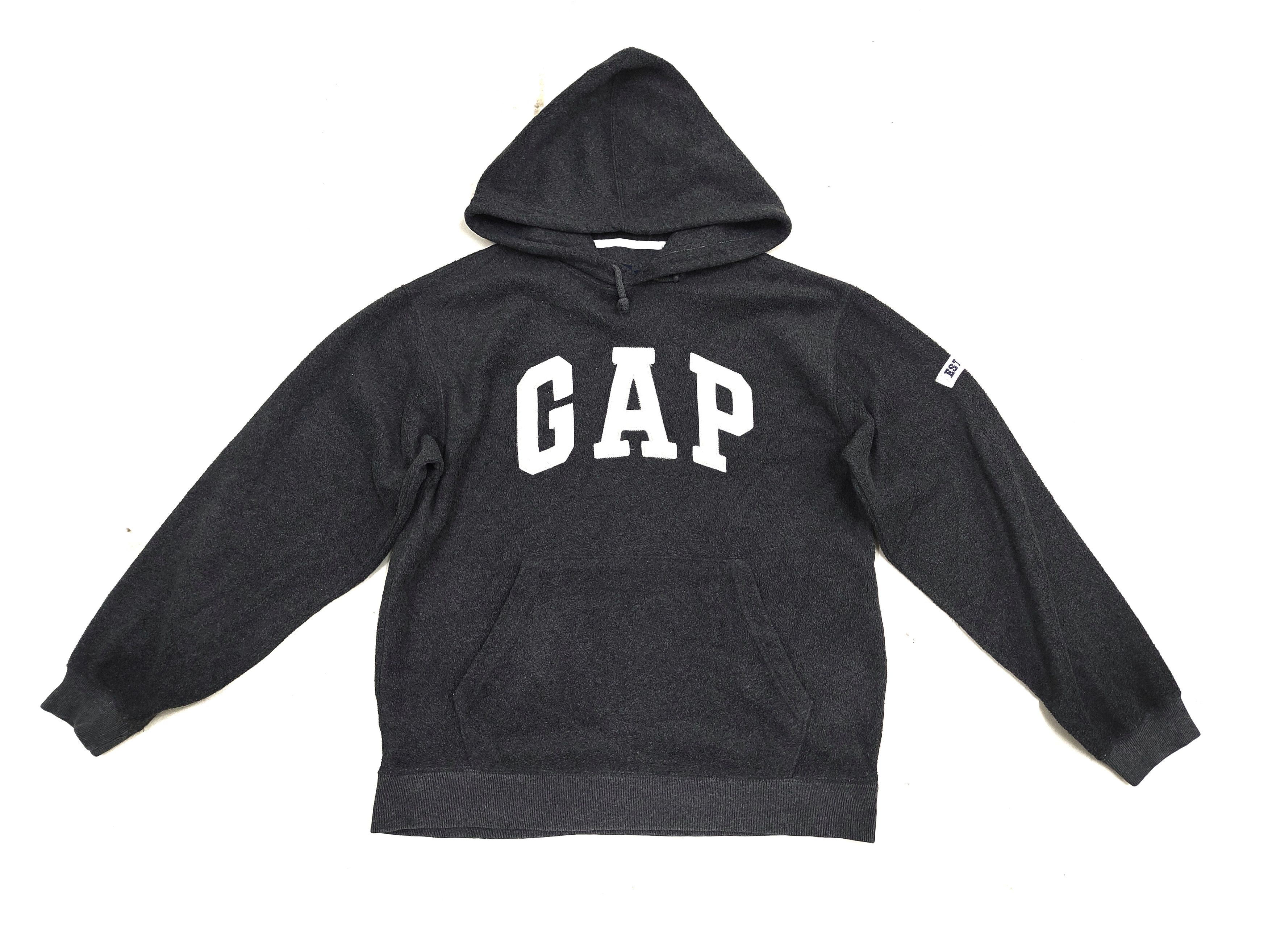 Gap × Vintage 2000s GAP Hoodie Spell out Big Logo Size US M / EU 48-50 / 2 - 1 Thumbnail