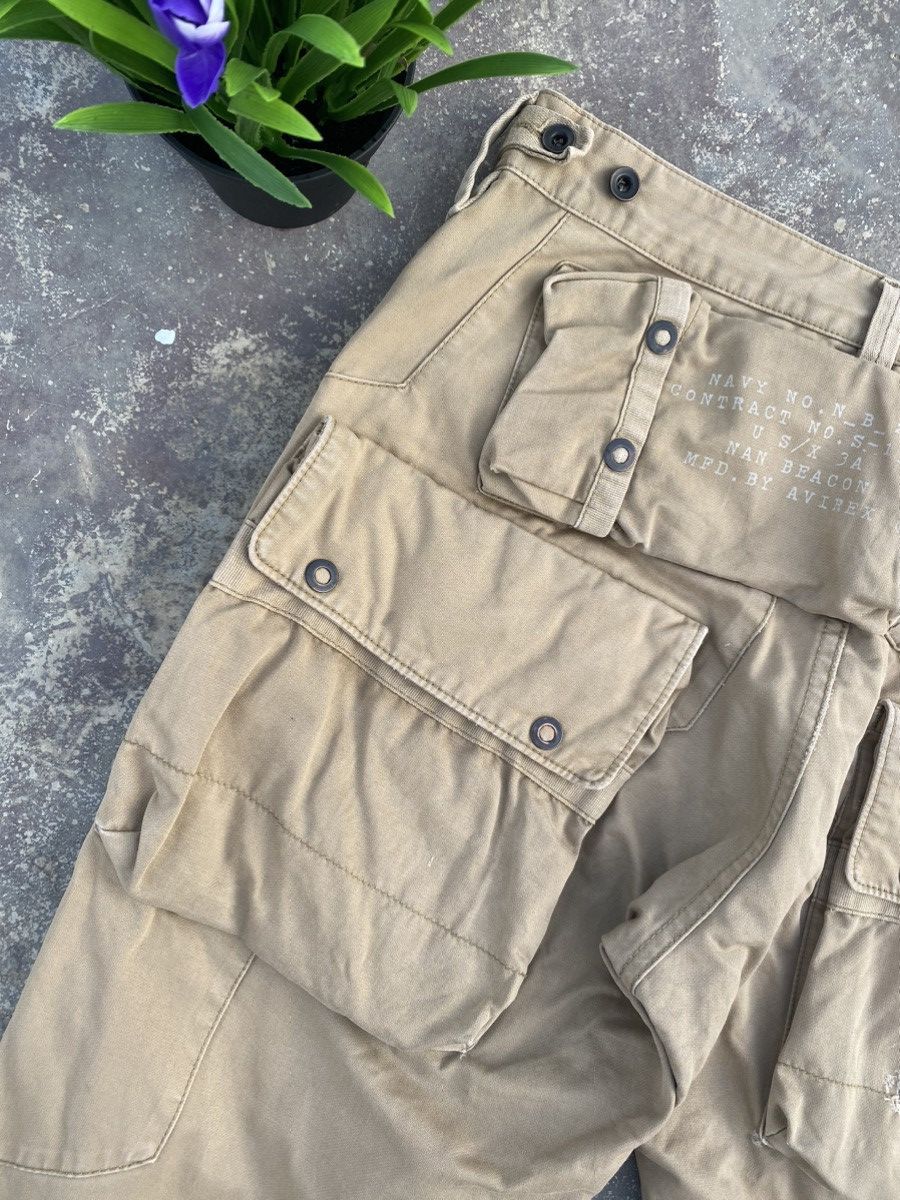 Avirex Distressed Avirex multipocket tactical cargo pants Size US 34 / EU 50 - 9 Thumbnail