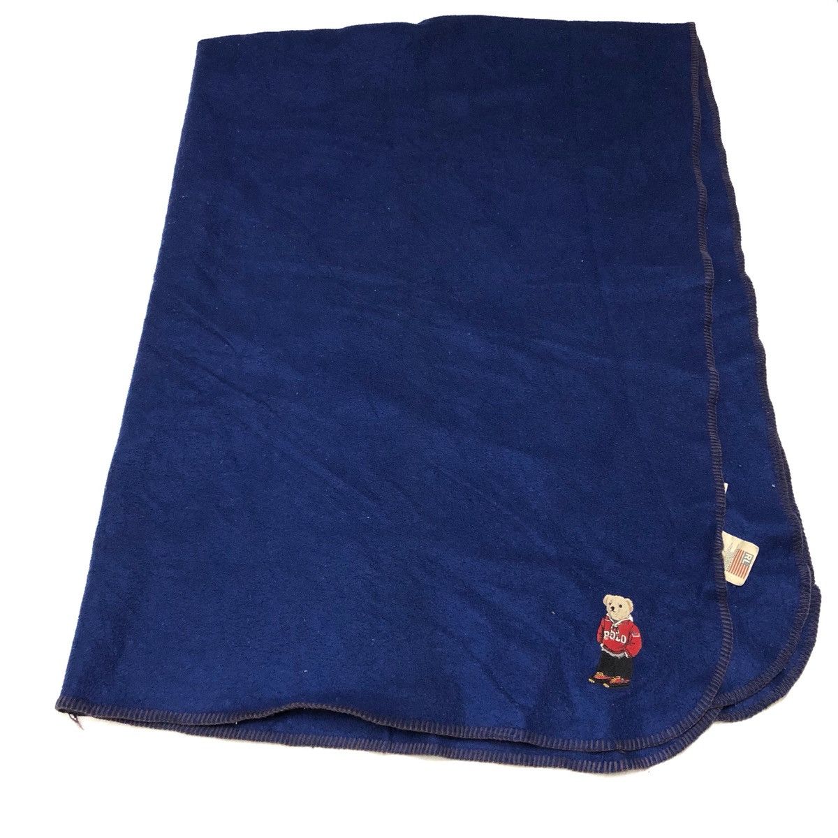 Polo Ralph Lauren Polo Bear Fleece Blanket Polo Ralph Lauren Size ONE SIZE - 5 Thumbnail