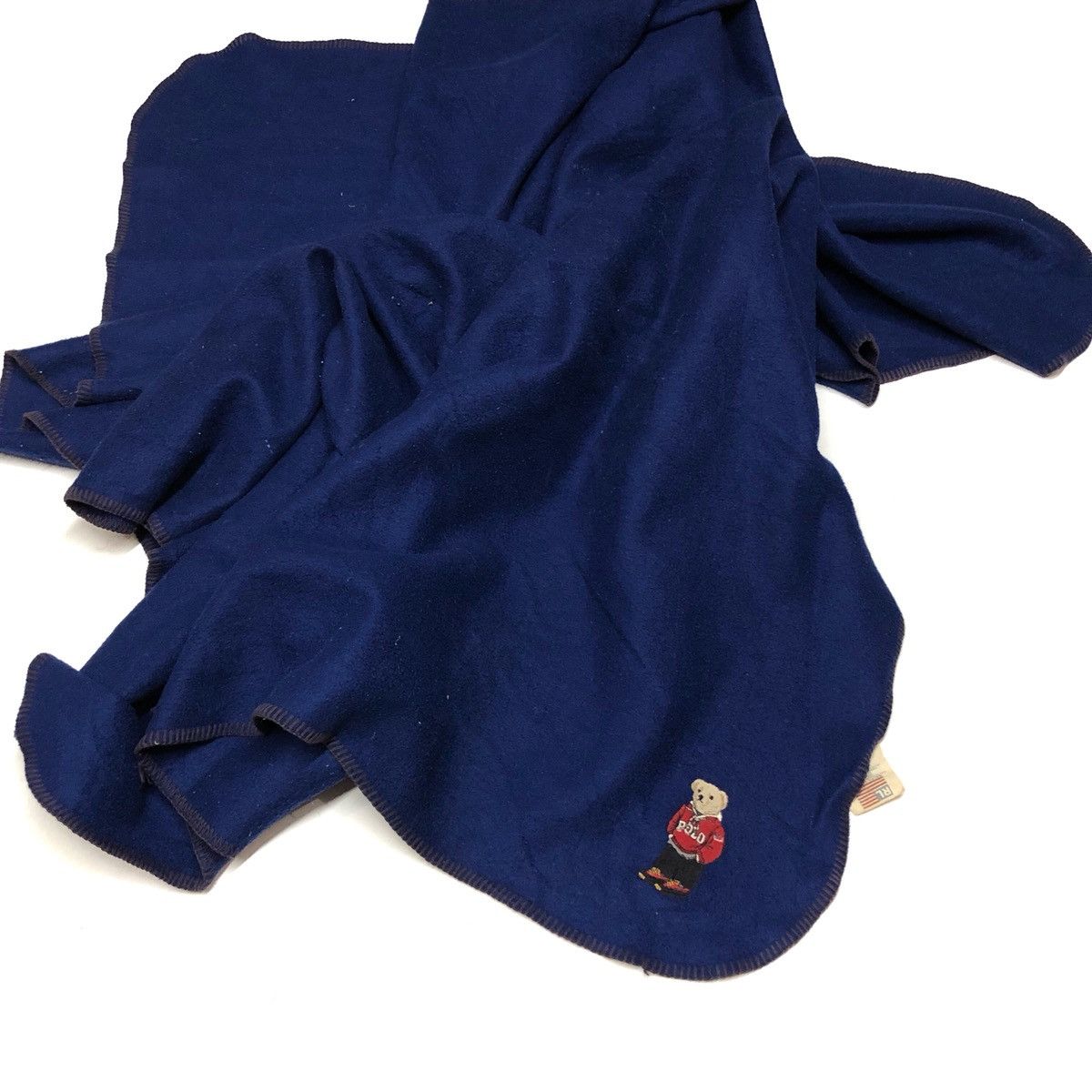 Polo Ralph Lauren Polo Bear Fleece Blanket Polo Ralph Lauren Size ONE SIZE - 3 Thumbnail